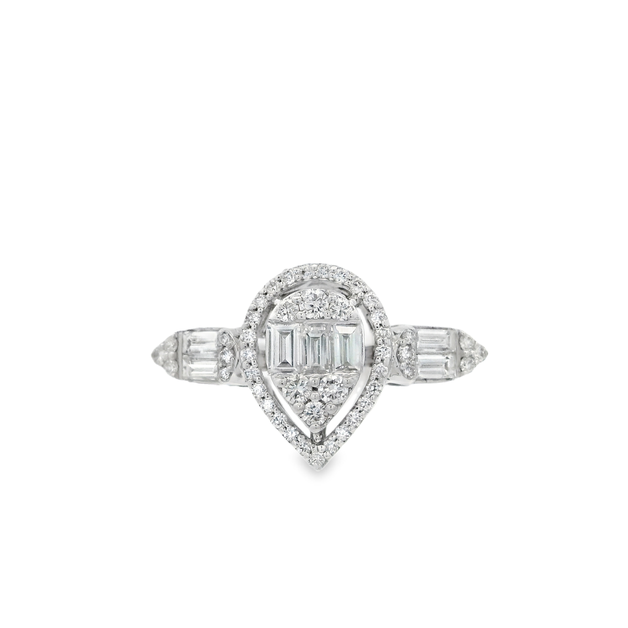 PEAR DIAMOND RING