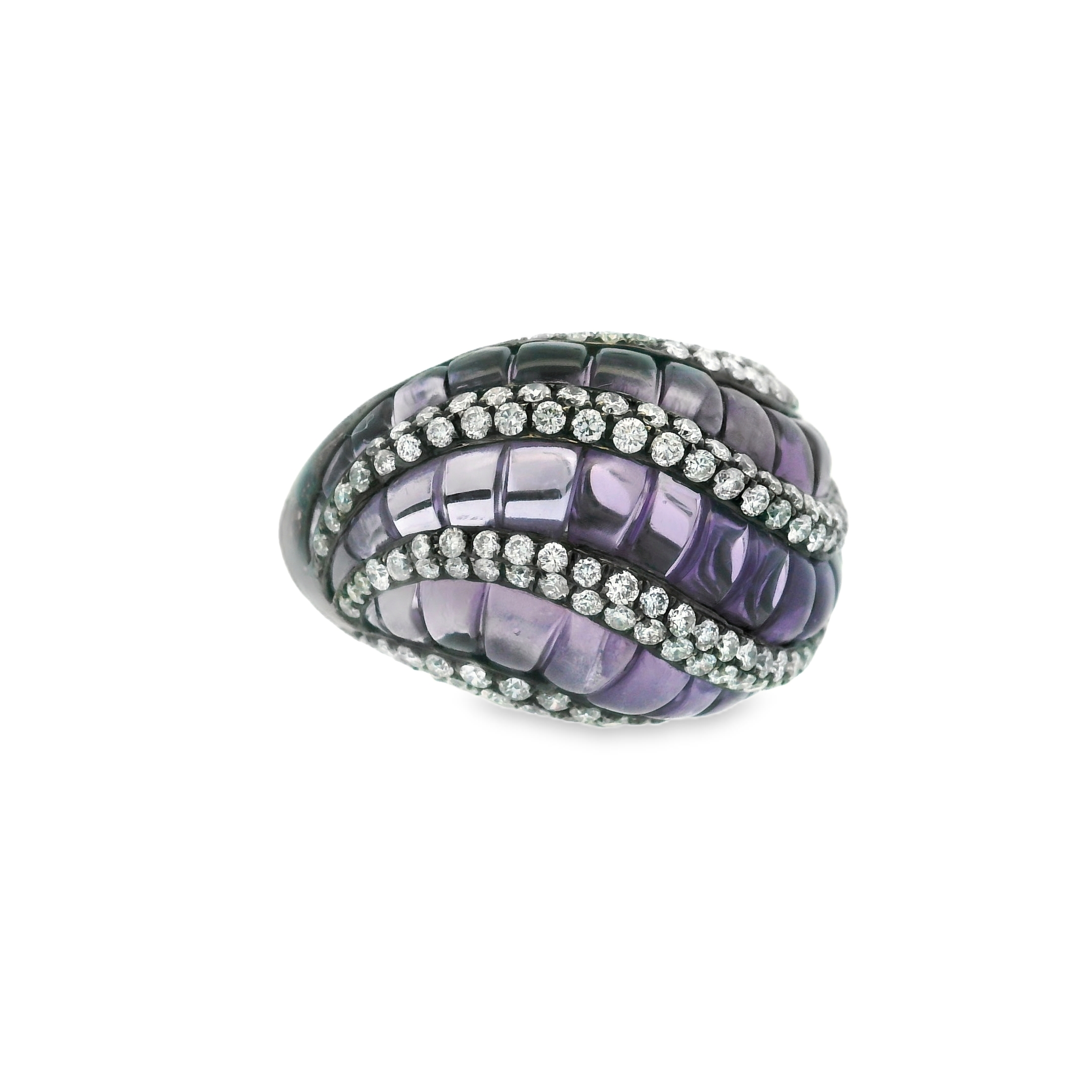 AMATISTA SPIRAL RING