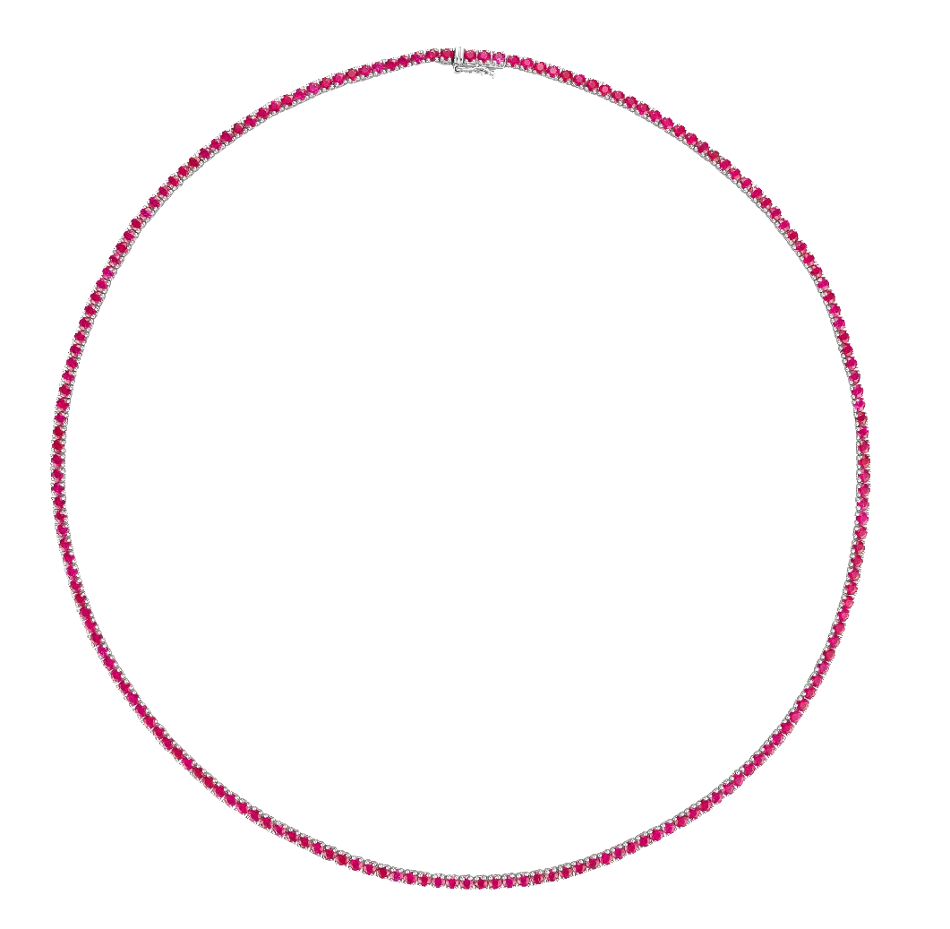 RIVIÈRE TENNIS NECKLACE