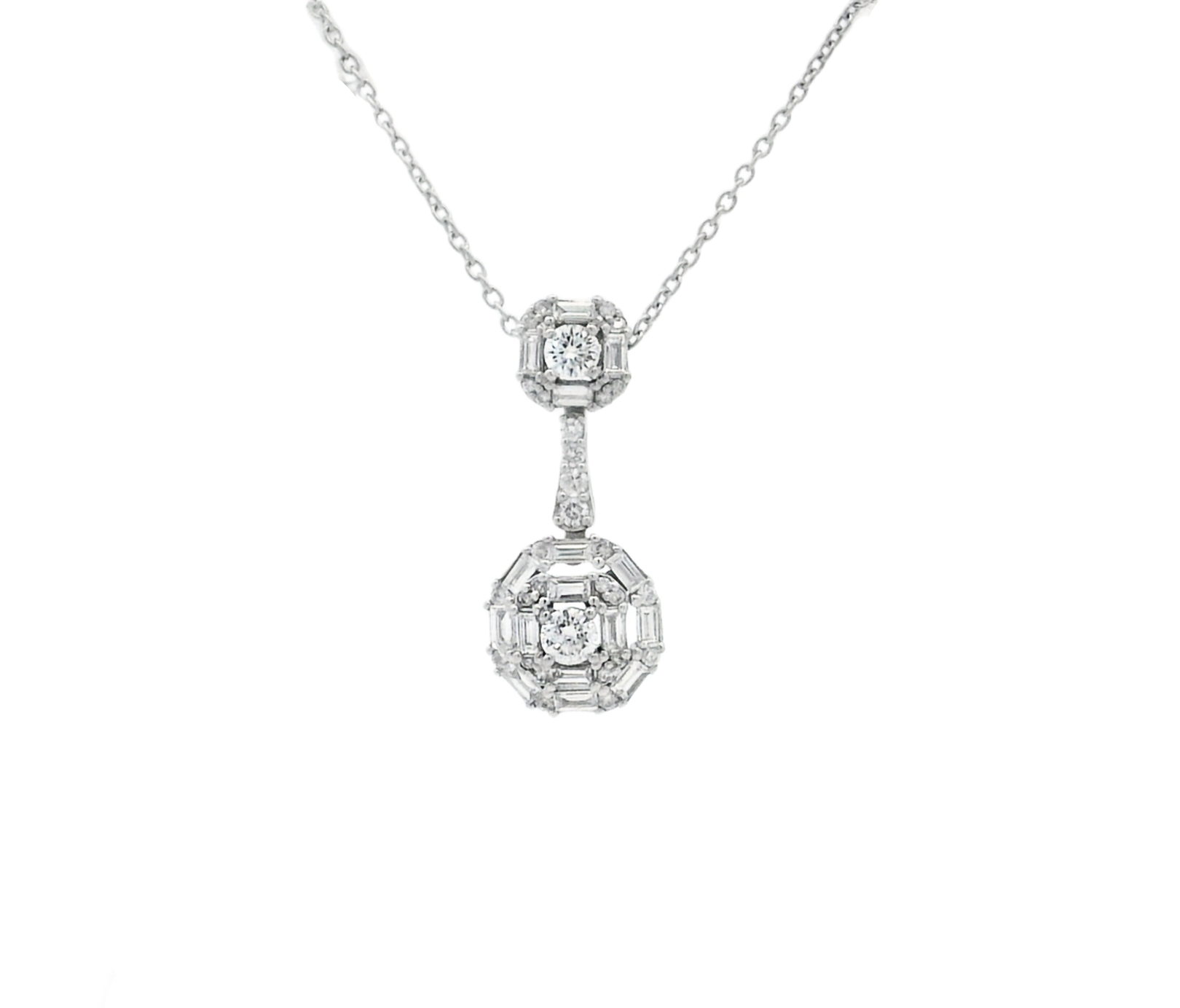 LONG DIAMOND PENDANT