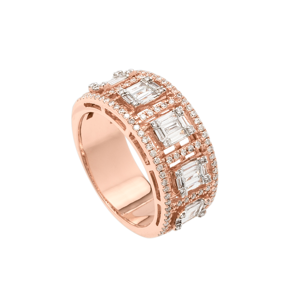 BAGUETTE DIAMOND BAND