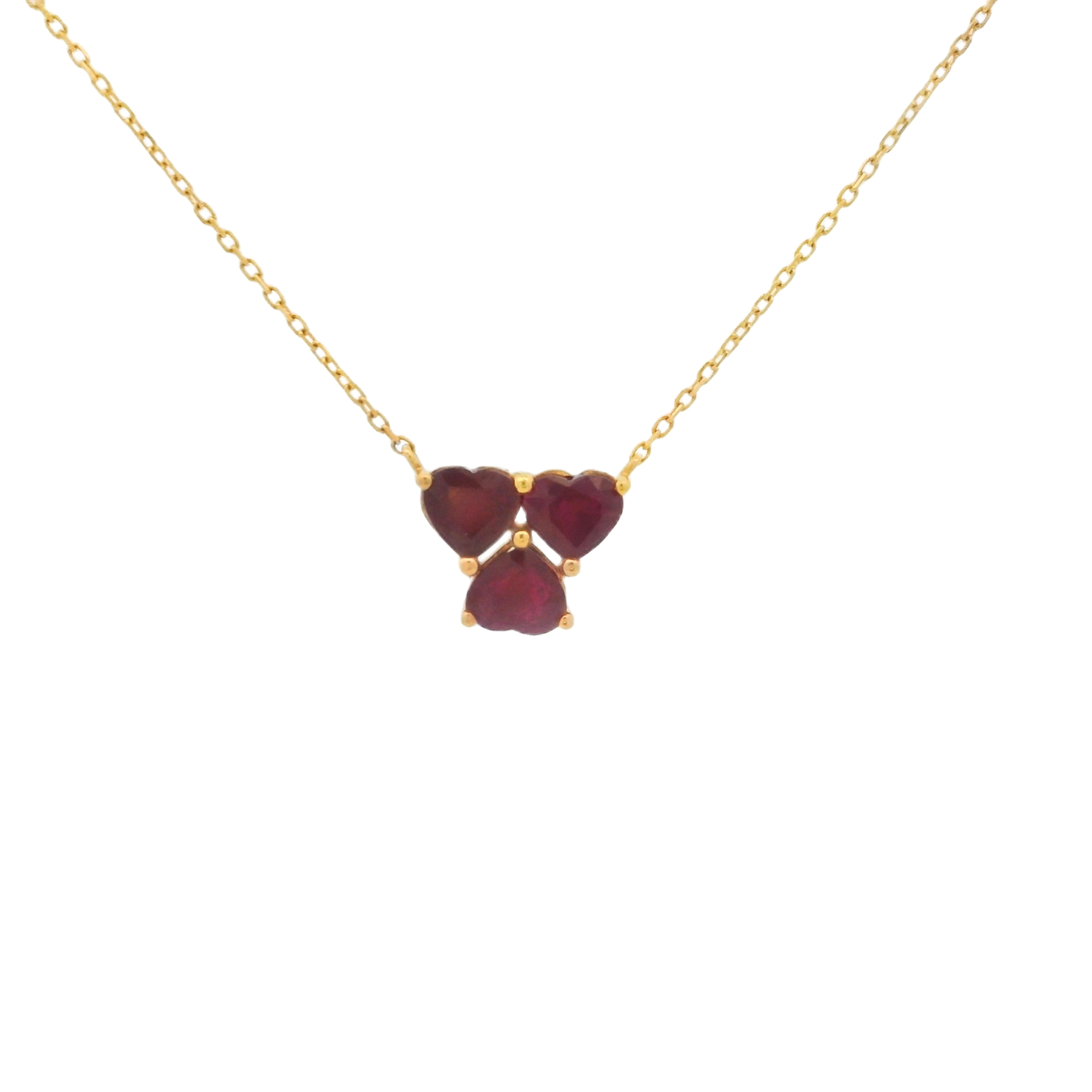 THREE-HEART NECKLACE