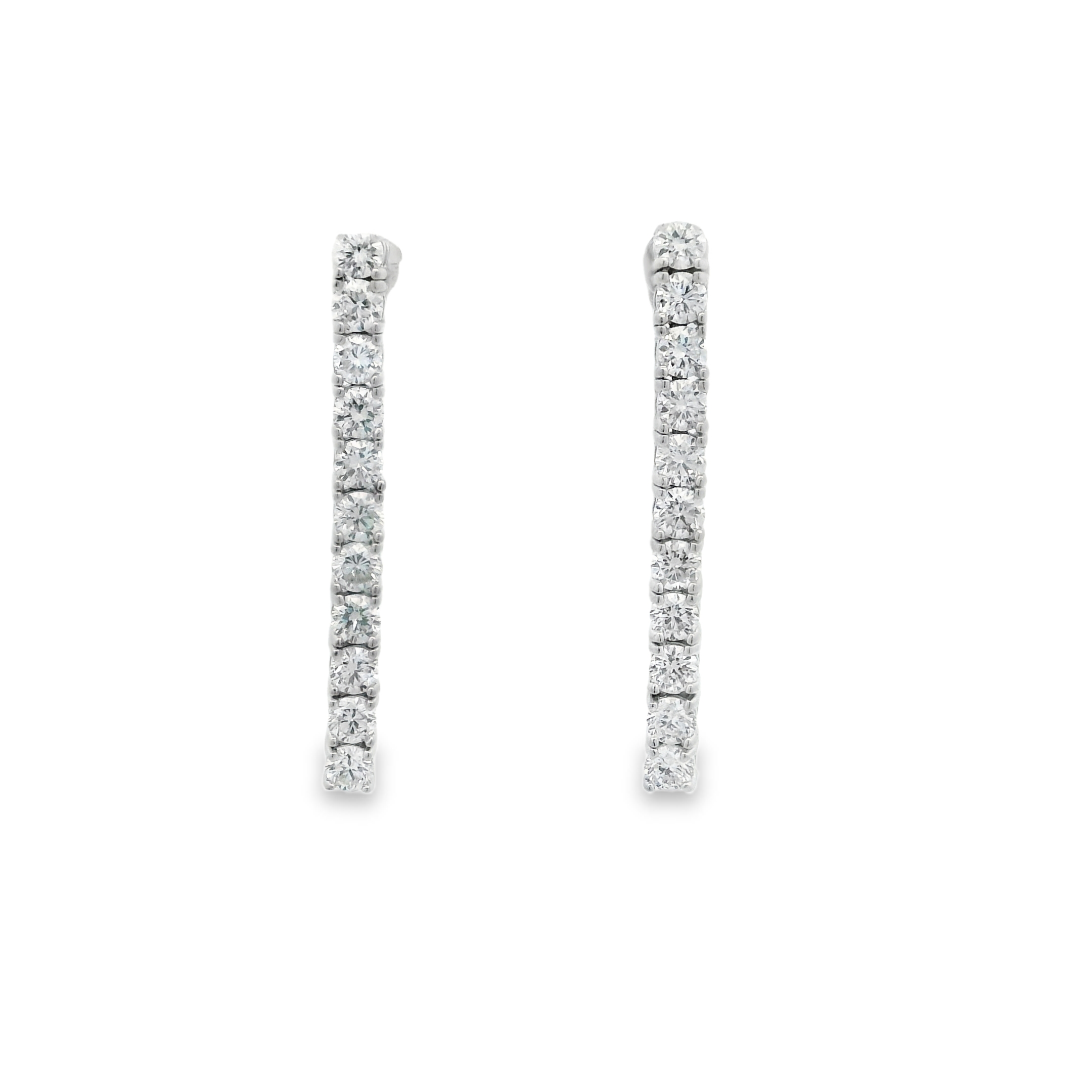 DIAMOND DANGLE EARRINGS