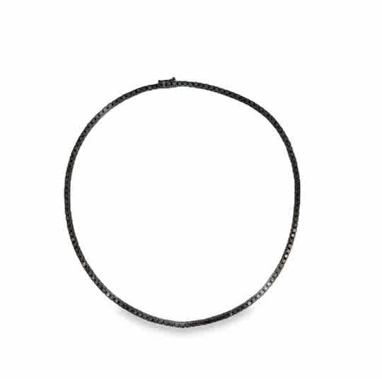 BLACK DIAMOND FULL NECKLACE