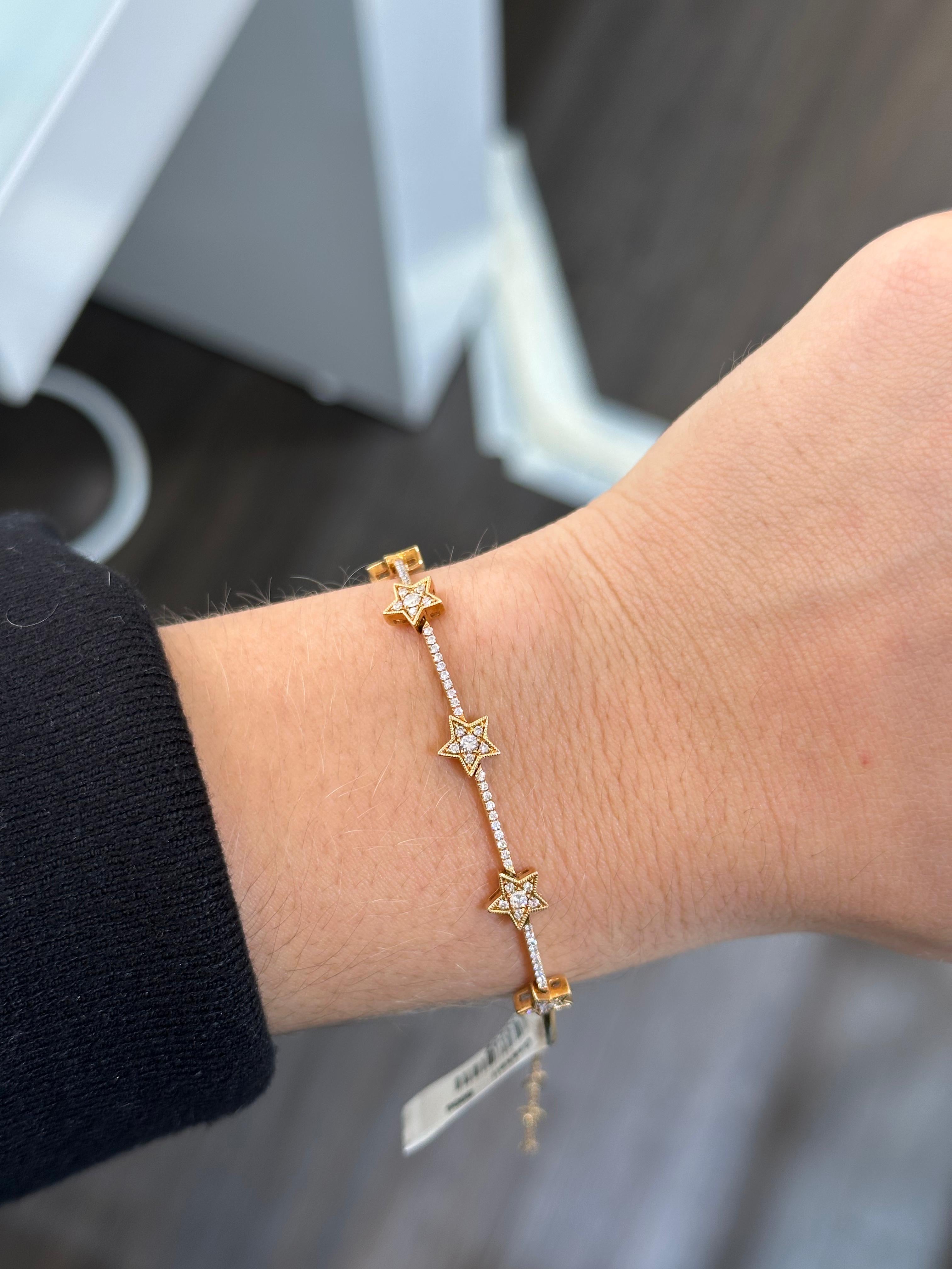 DIAMOND STAR BRACELET