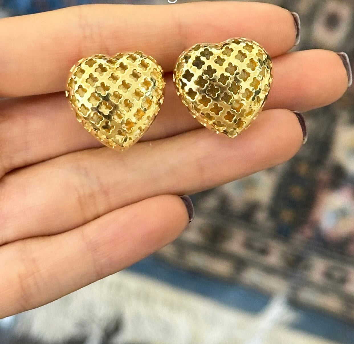 VINTAGE OMEGA GOLDEN HEARTS
