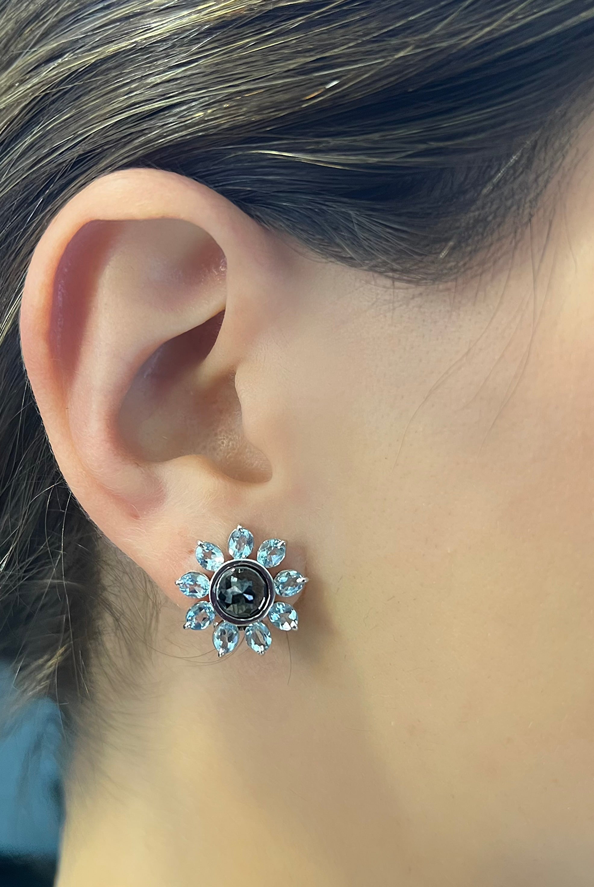 VIOLETA AQUAMARINE EARRINGS