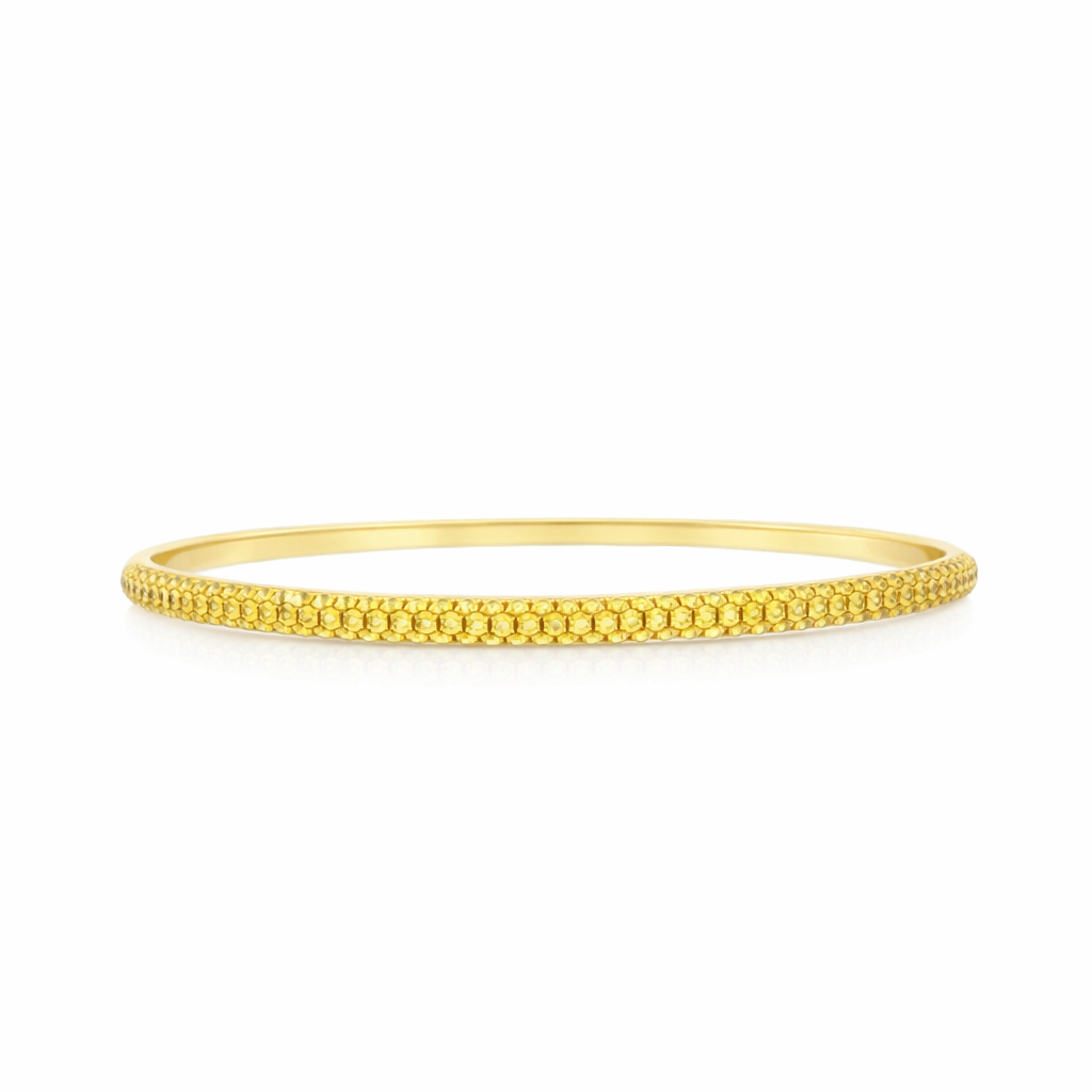 YELLOW SAPPHIRE BANGLE
