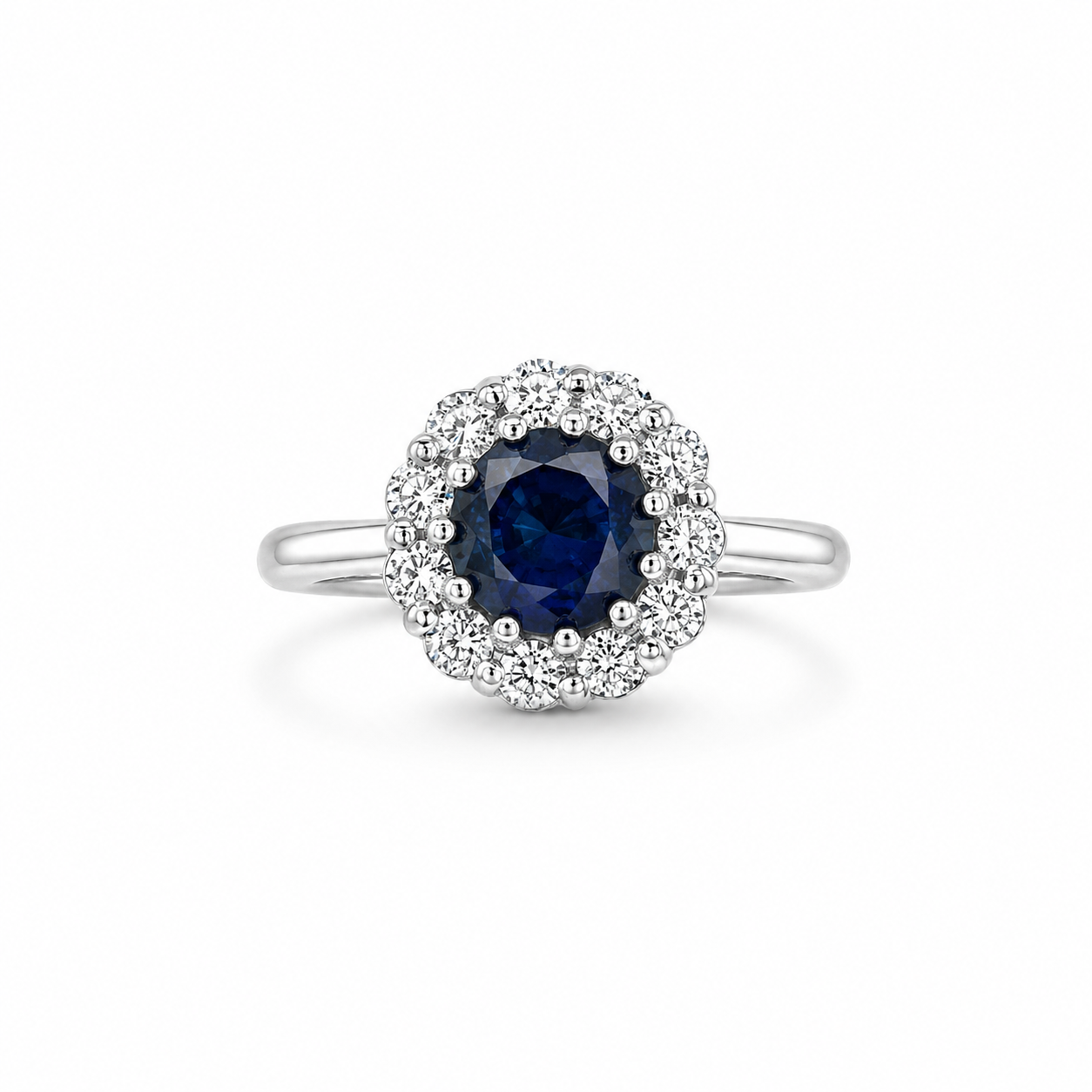 SOLITAIRE SAPPHIRE RING