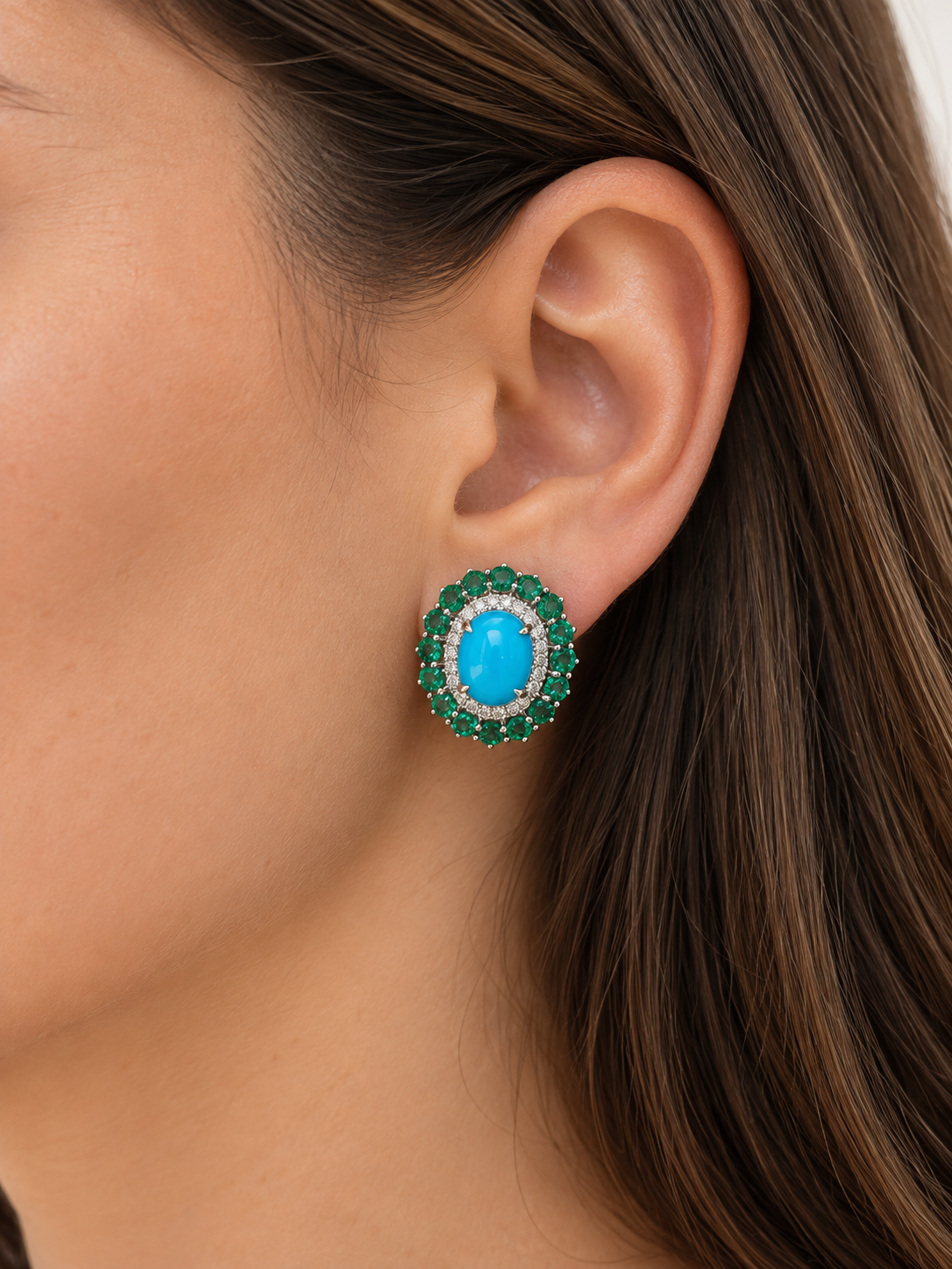 TURQUOISE STUDS