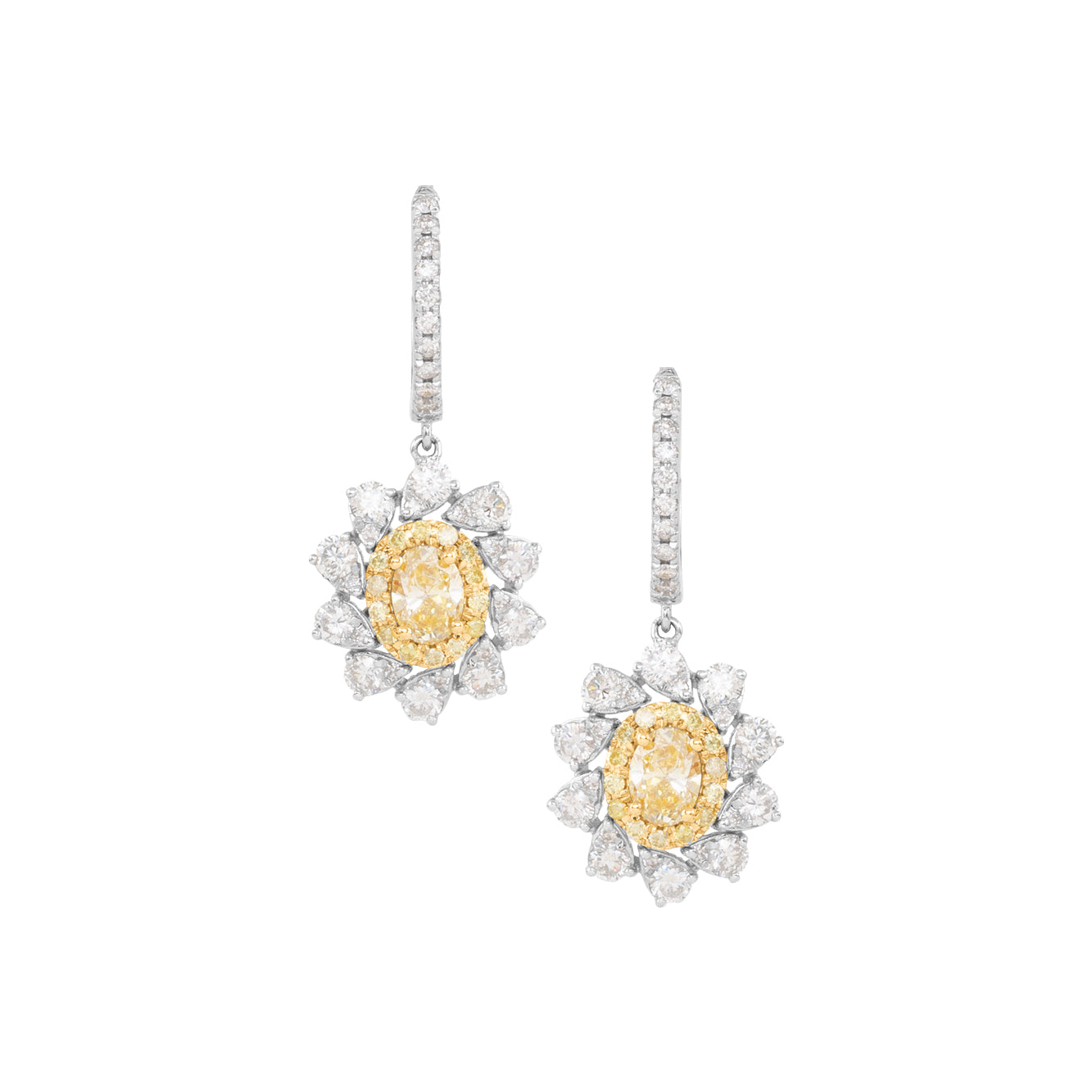 SUNFIRE CASCADE DROP EARRINGS