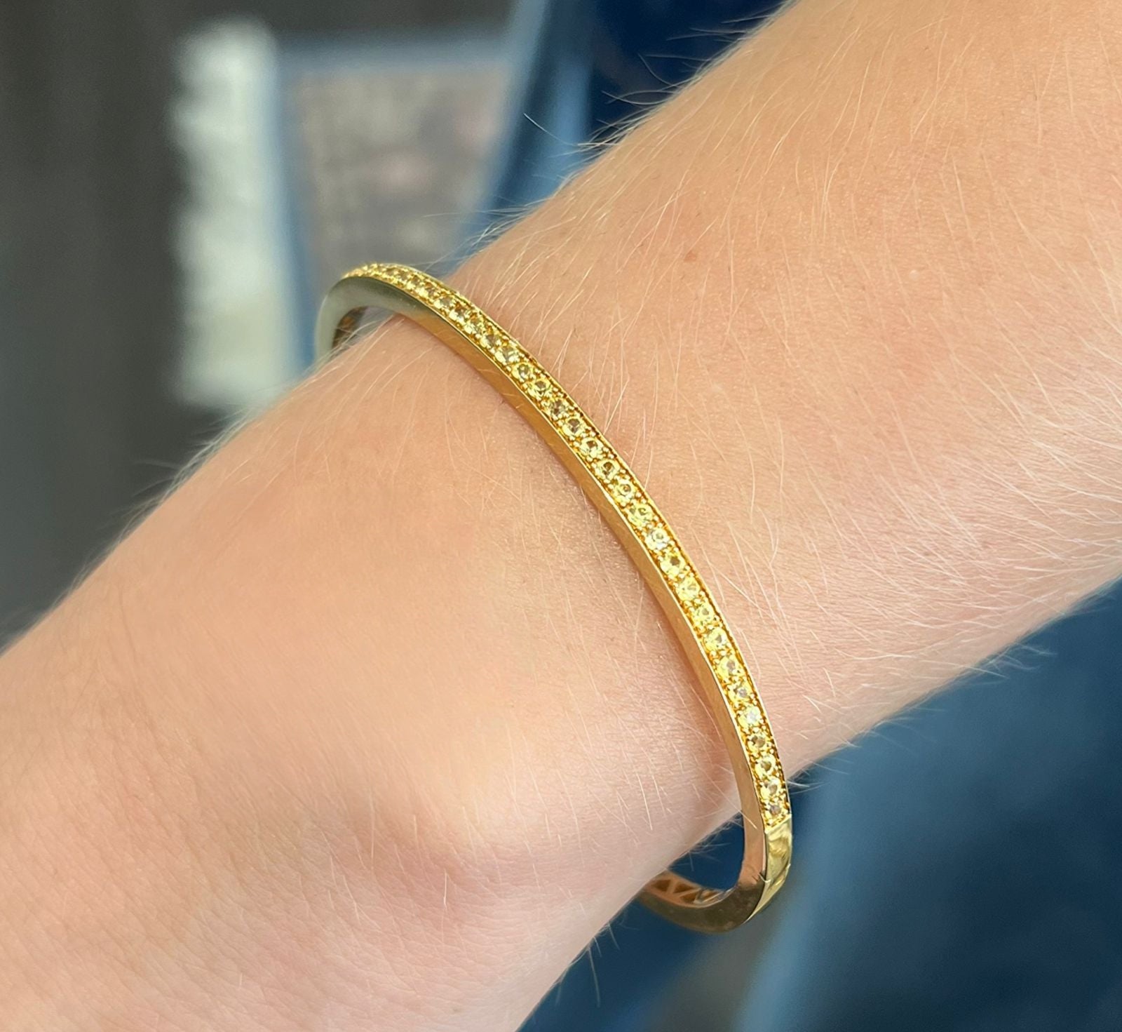 BANGLE YELLOW SAPPHIRE