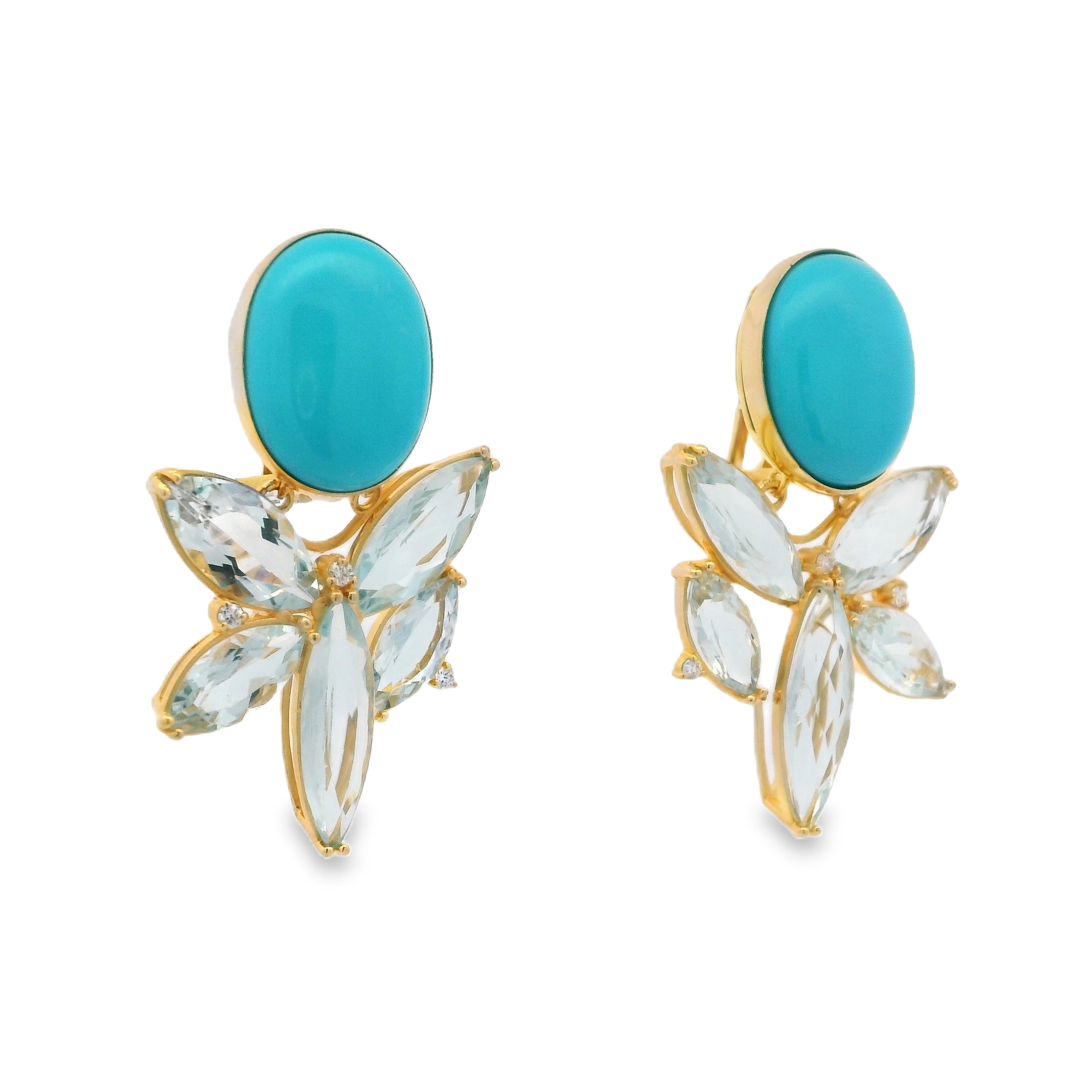 AZURE BLOOM EARRINGS