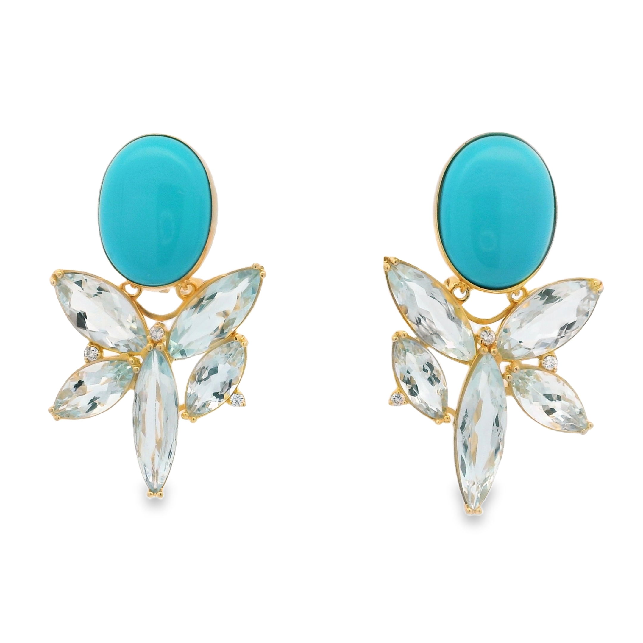 AZURE BLOOM EARRINGS