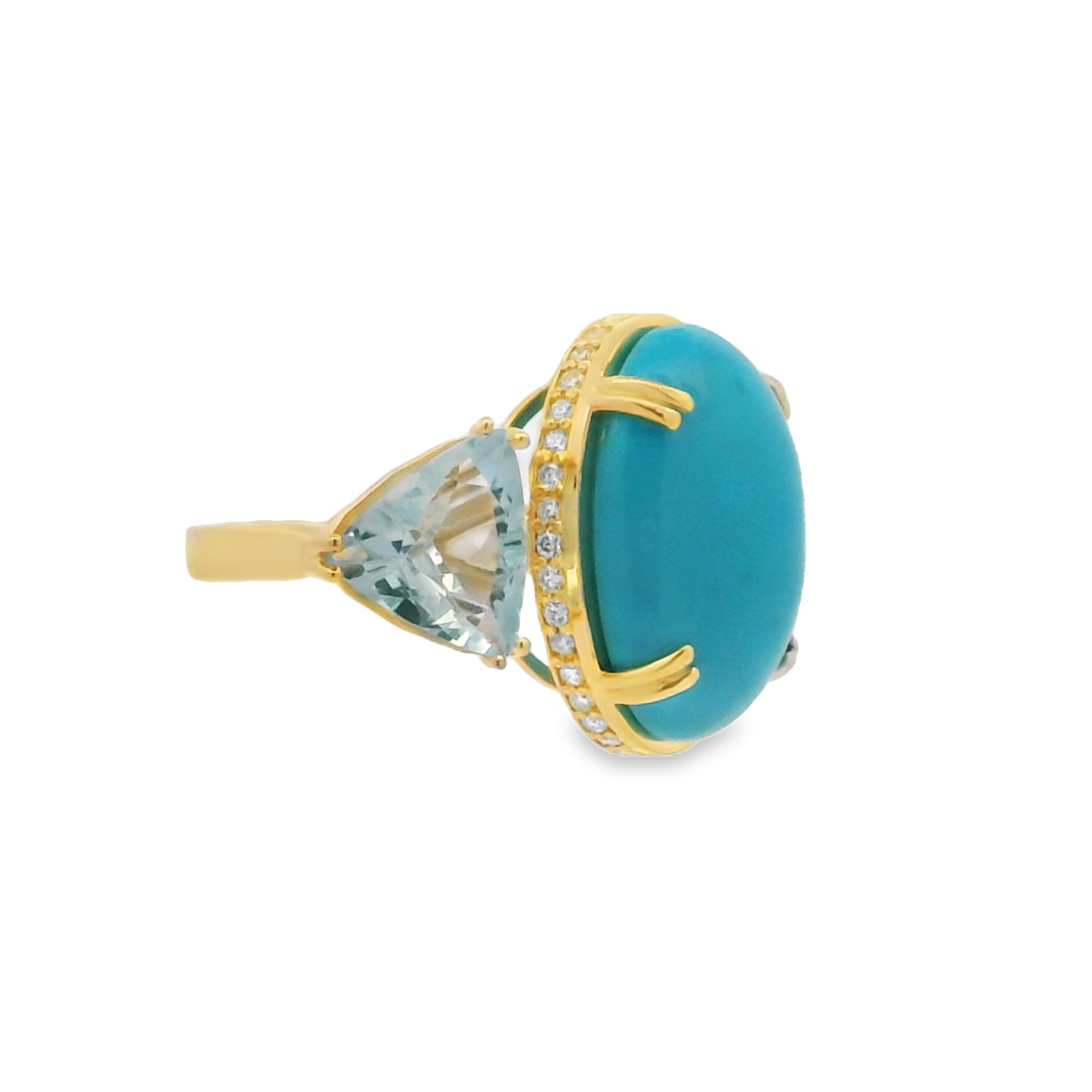 AZURE MUSE COCKTAIL RING