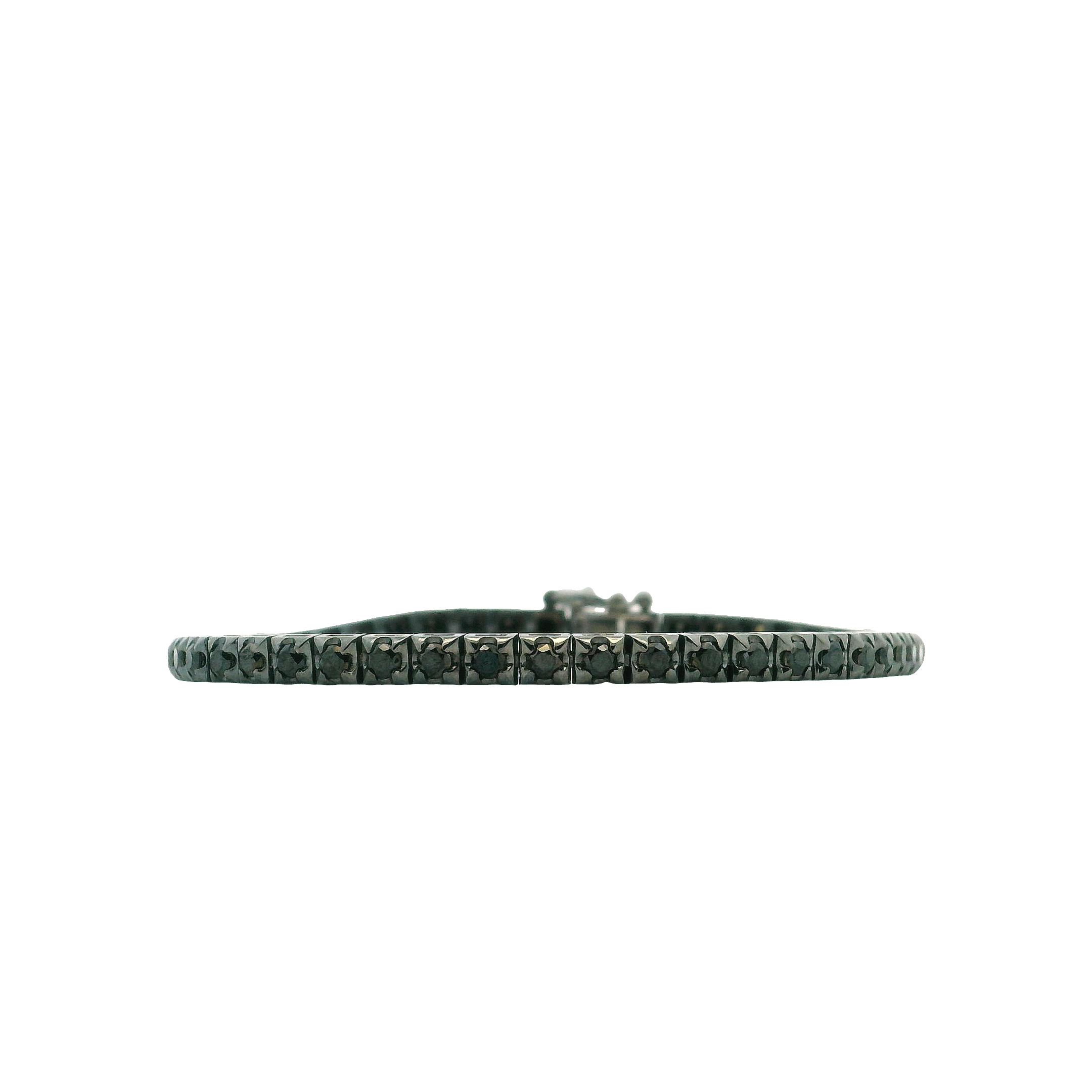 BLACK DIAMONDS TENNIS BRACELET