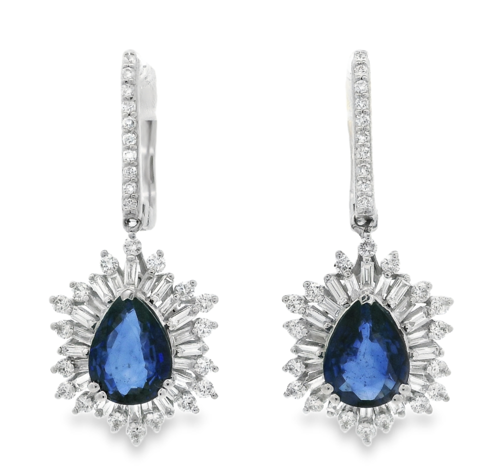 BLUE STAR EARRINGS