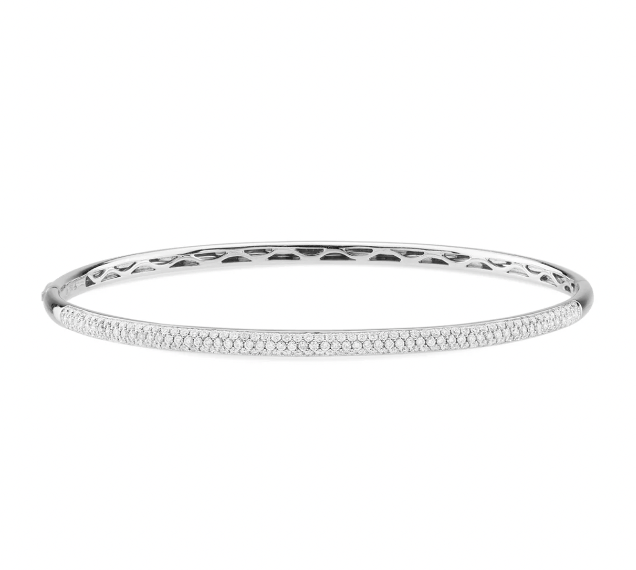 CANNES WHITE DIAMOND BANGLE