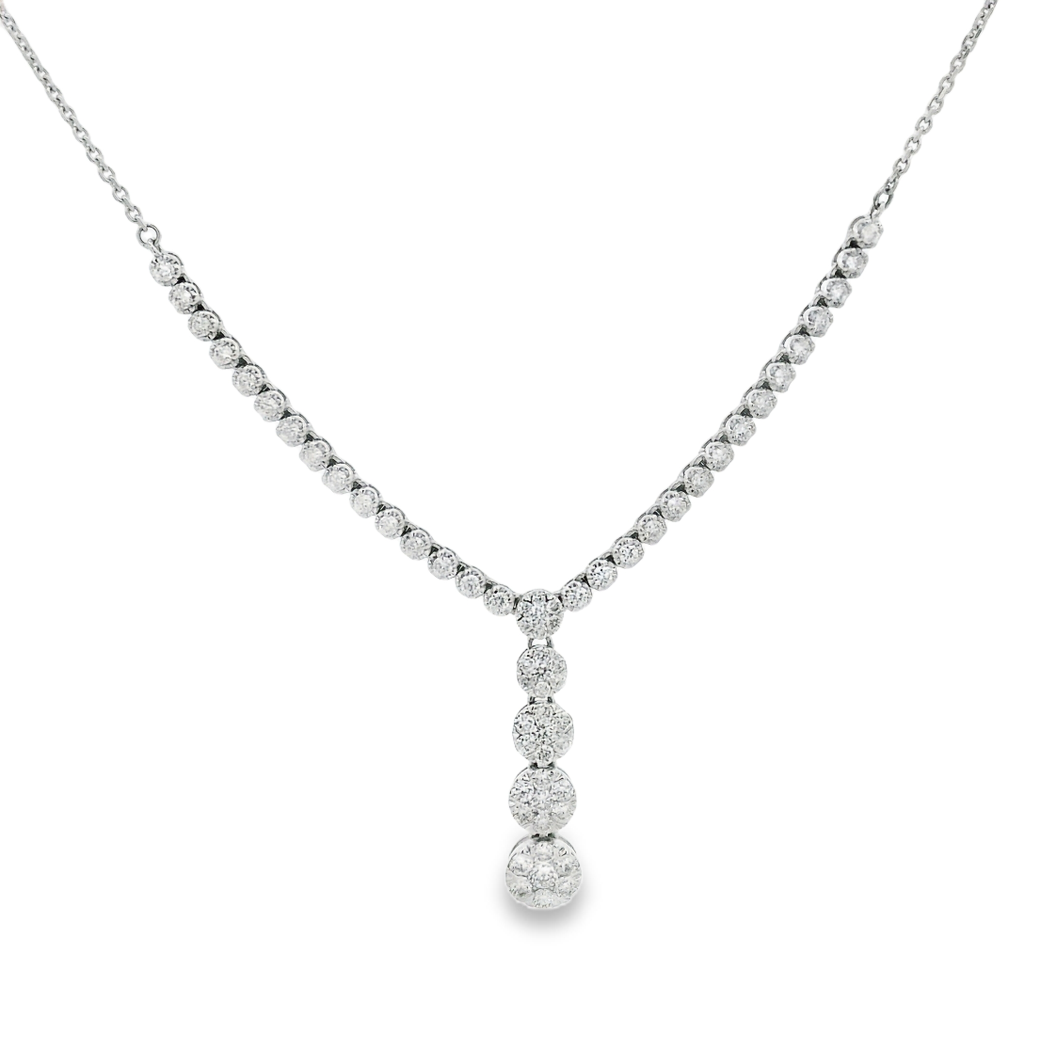 CASCADE DE DIAMANTS NECKLACE