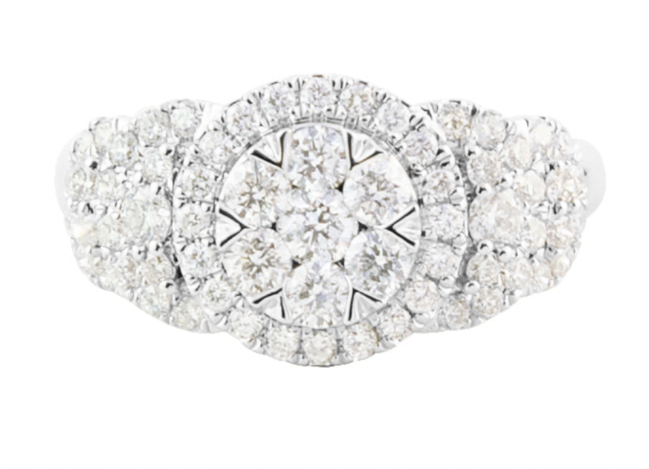 CLASSIC ILLUSION COCKTAIL RING