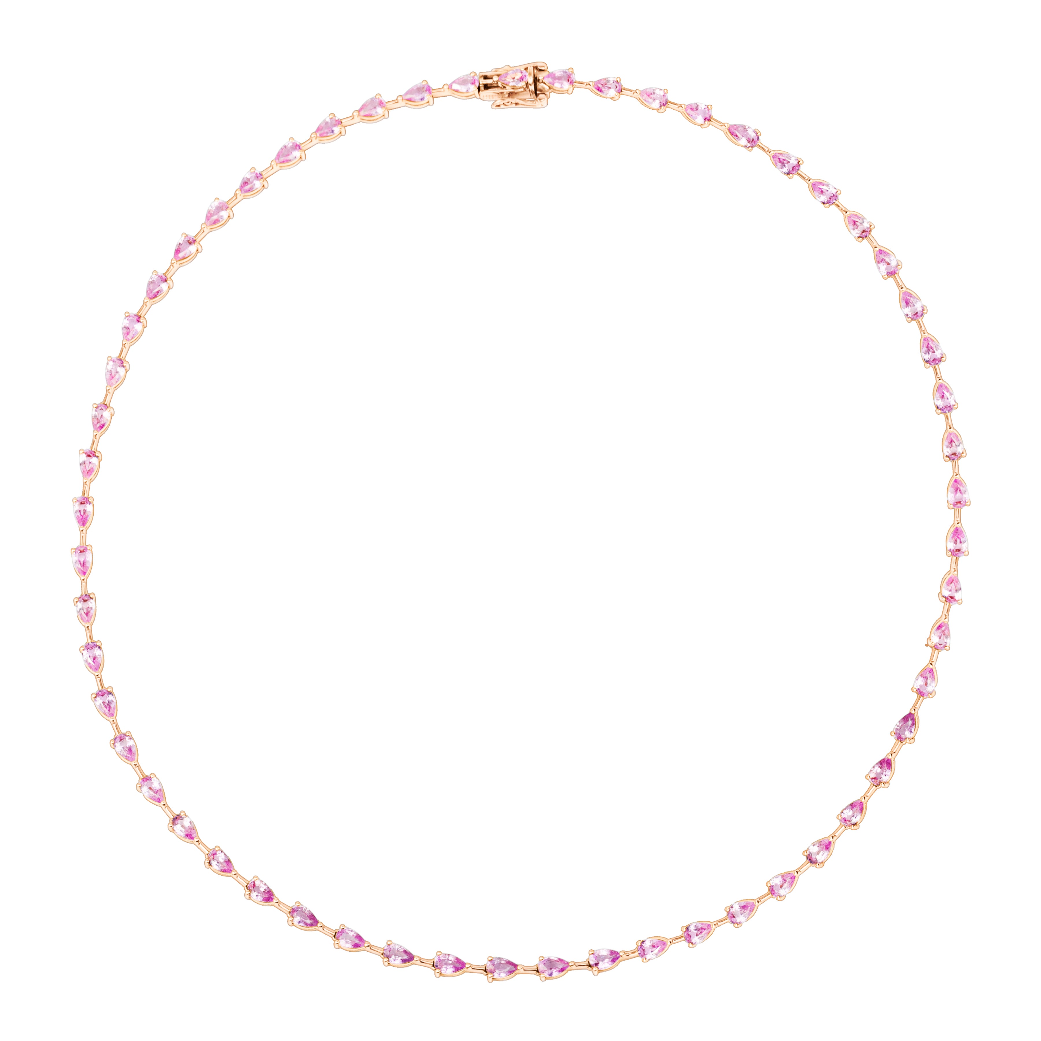 PINK SAPPHIRE NECKLACE