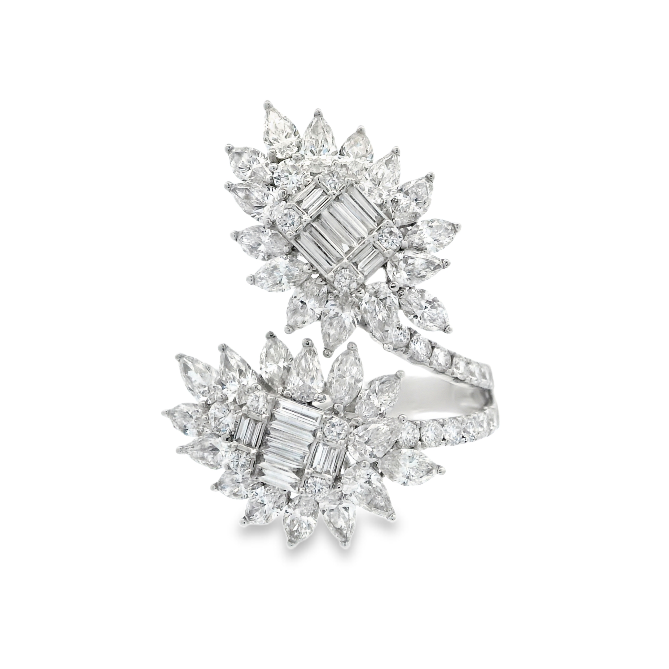 DIAMOND FLOWER RING