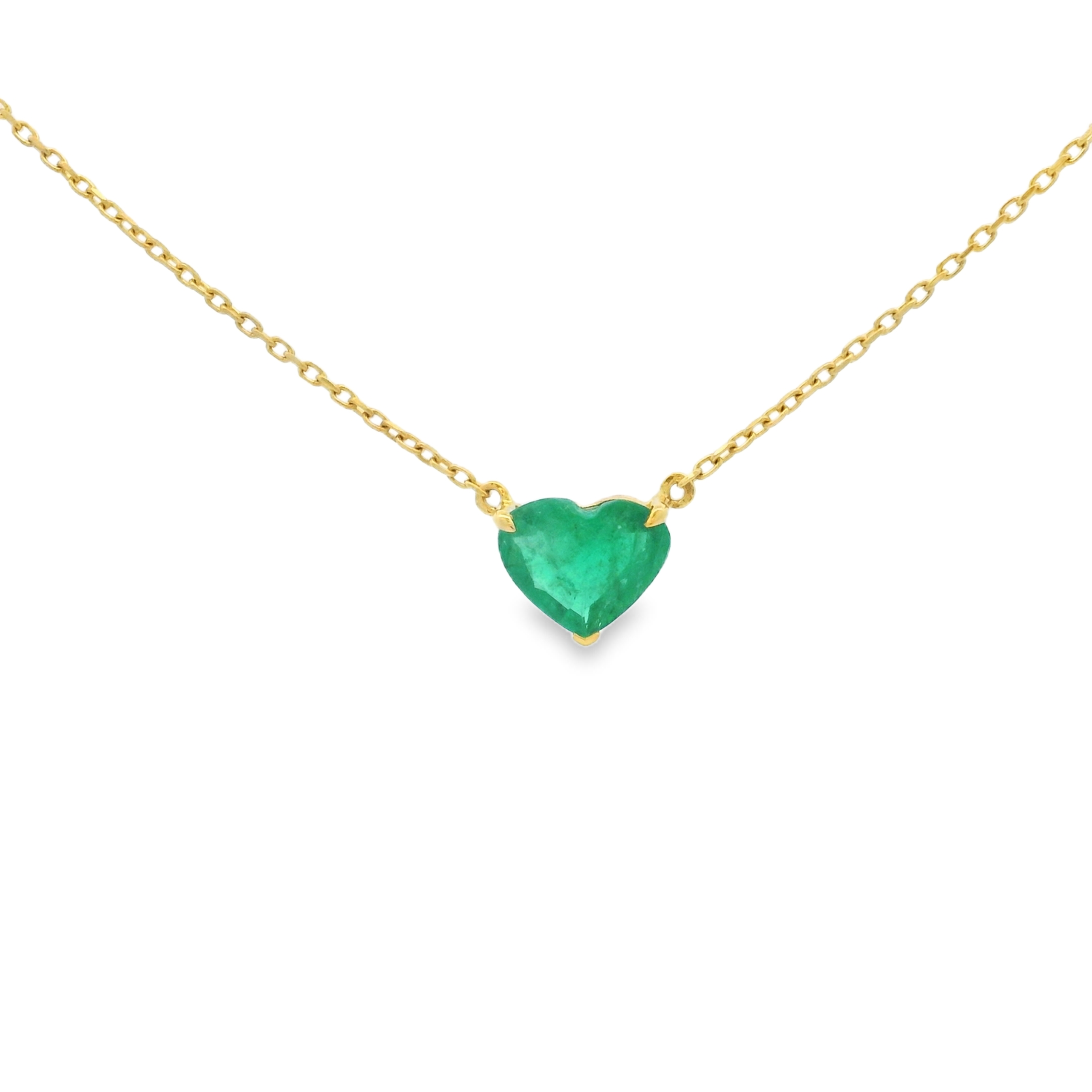 EMERALD HEART PENDANT