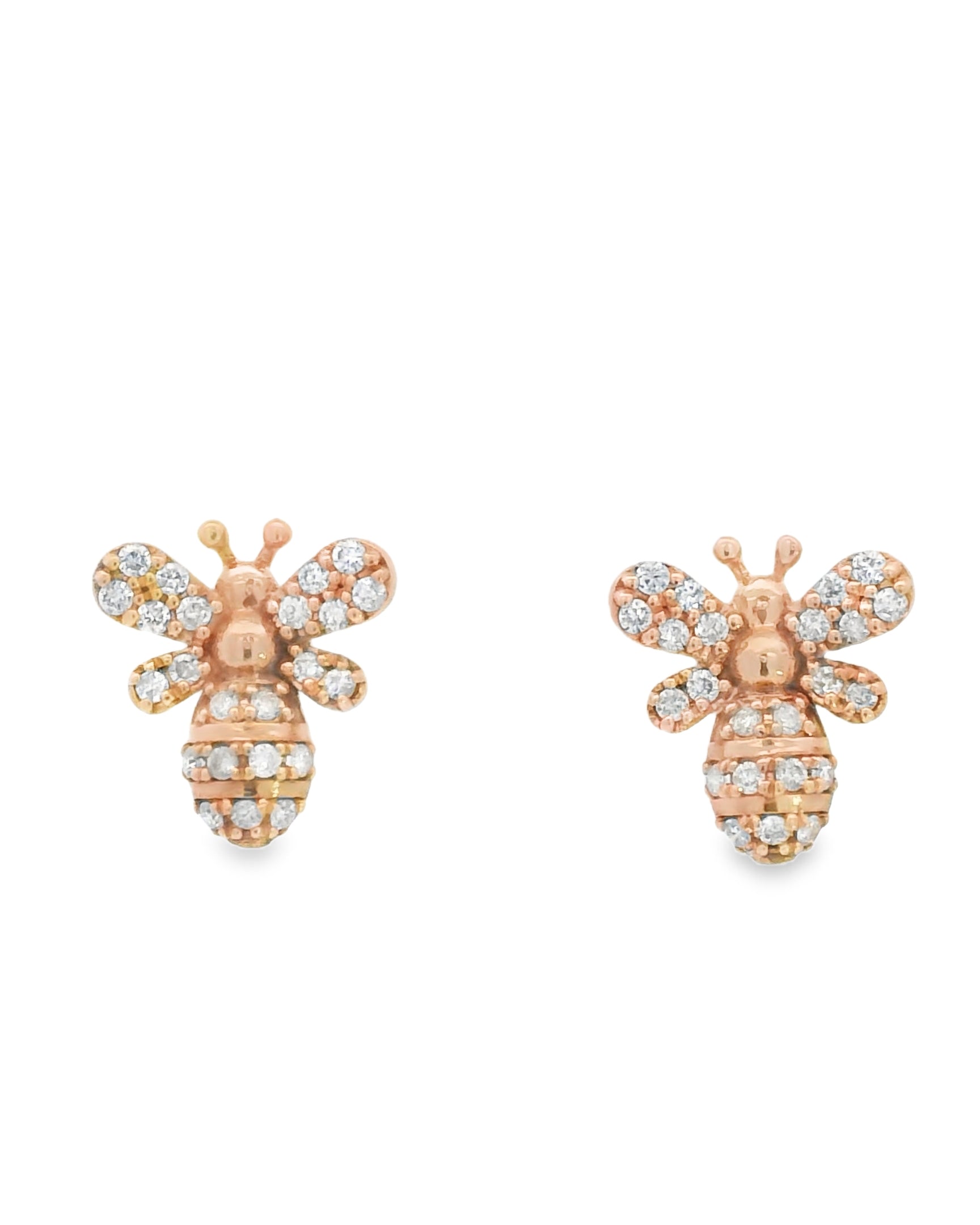 LITTLE BEE DIAMOND EARRINGS