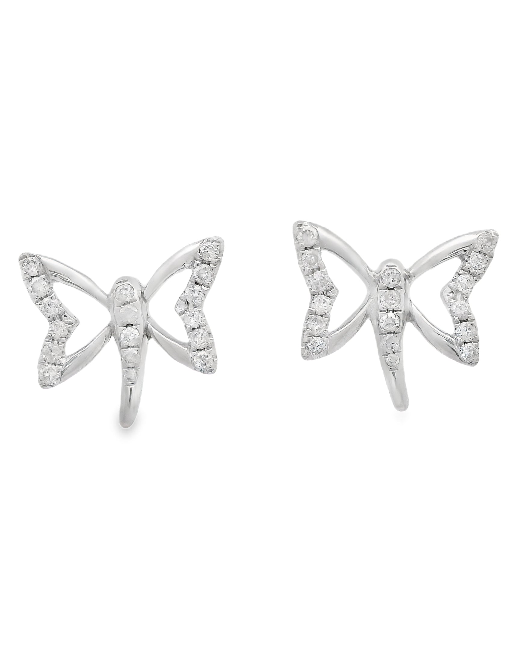 BUTTERFLY DIAMOND EARRINGS
