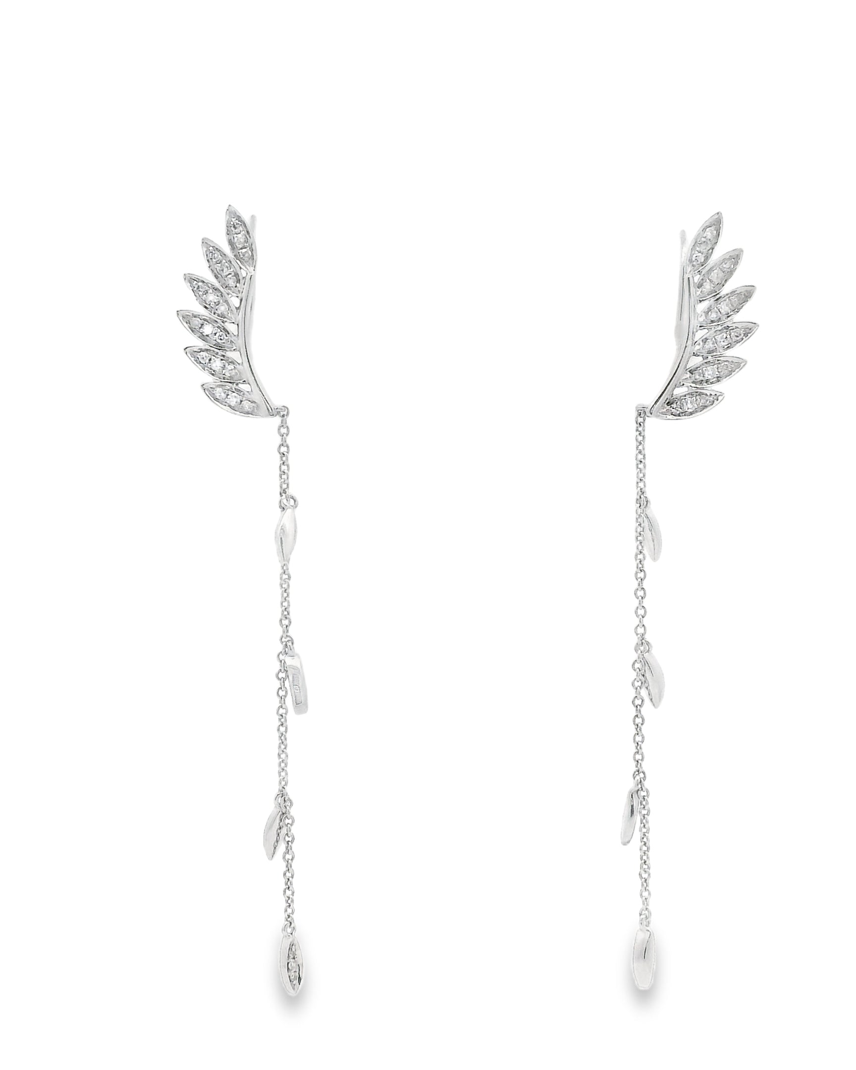 AURORA WINGS DIAMOND EARRINGS