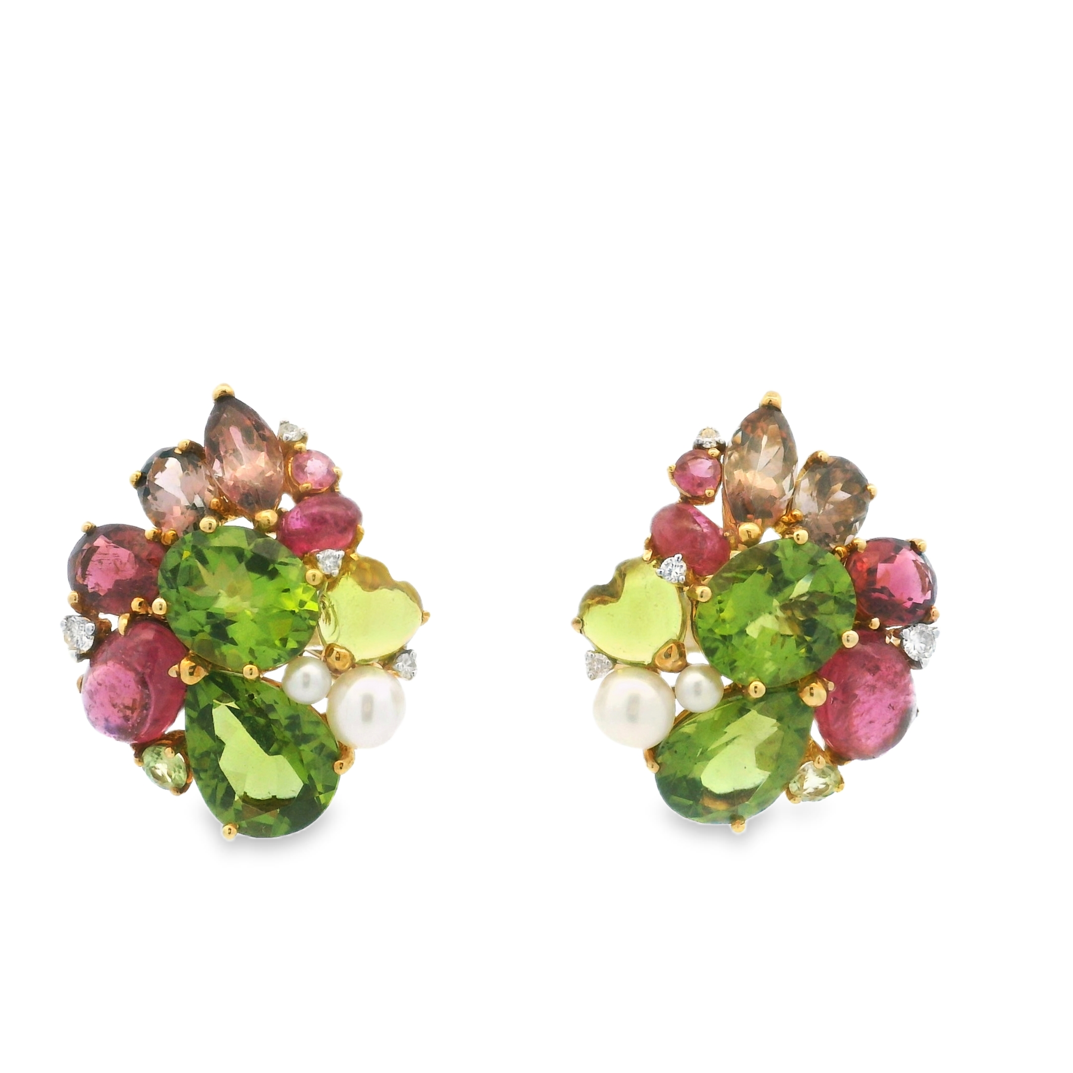 GARDEN MUSE CLUSTER EARRINGS