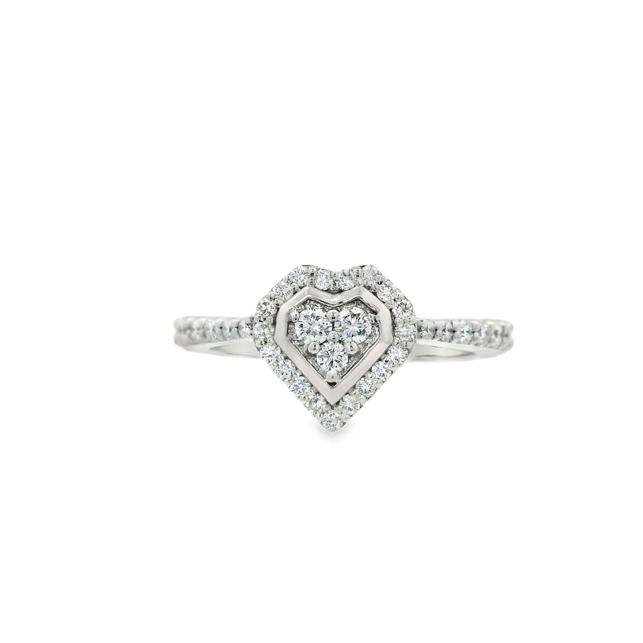 HEART DIAMOND RING