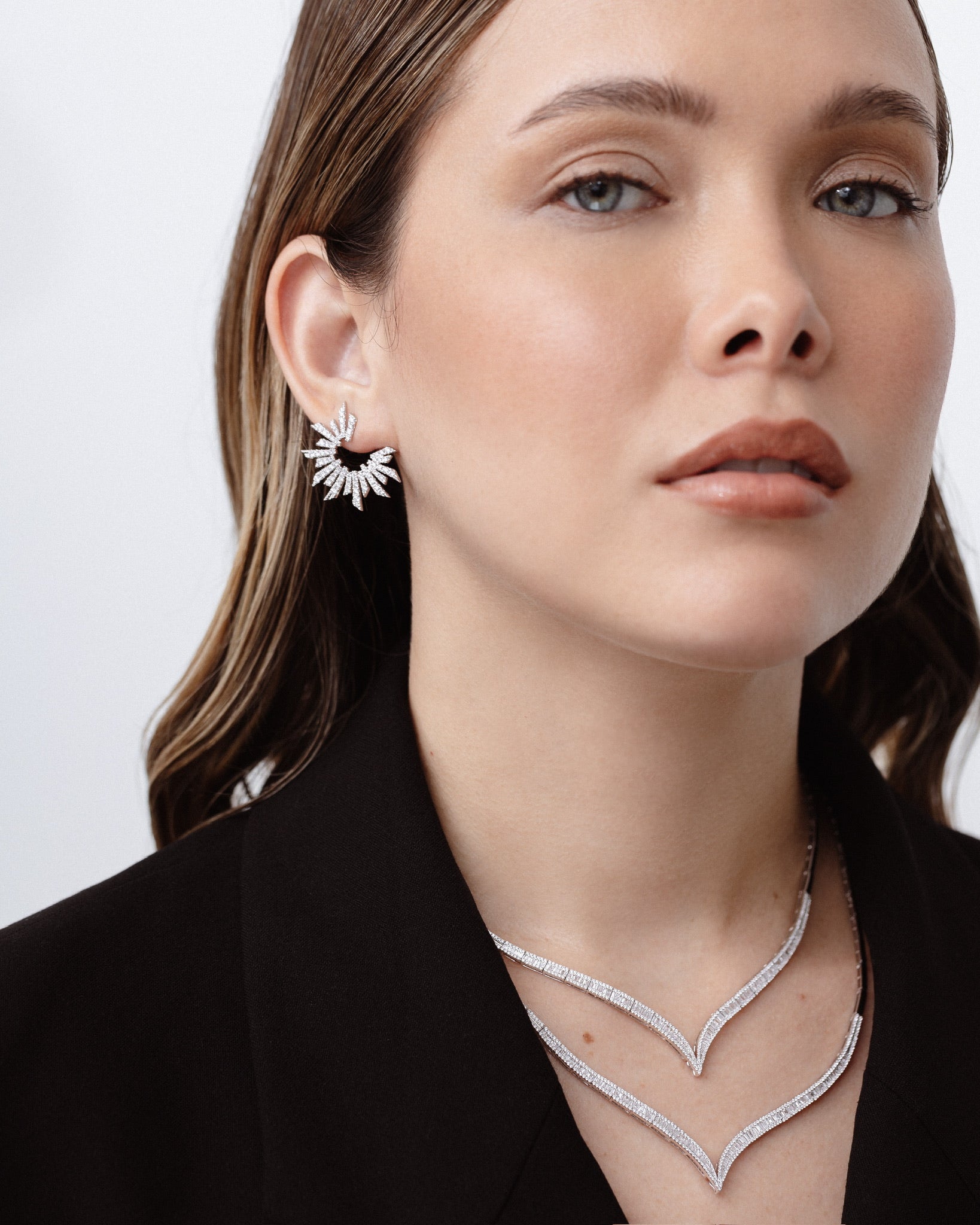 SOLARIS DIAMOND EARRINGS