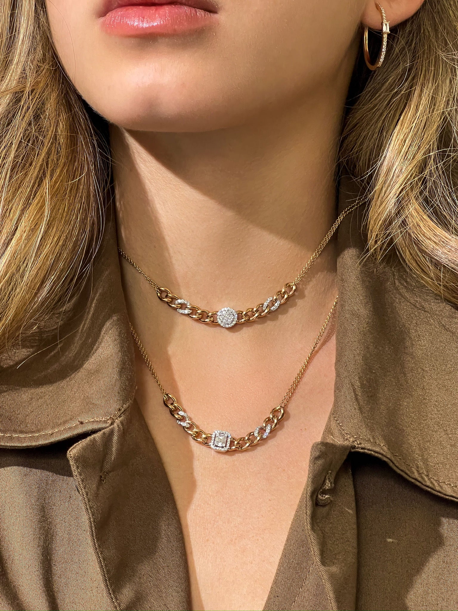 DIAMOND CUBAN LINK CHOKER