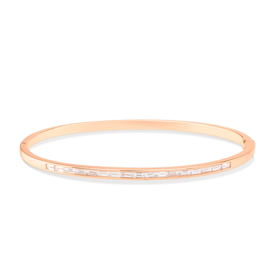 LINE DIAMOND BANGLE
