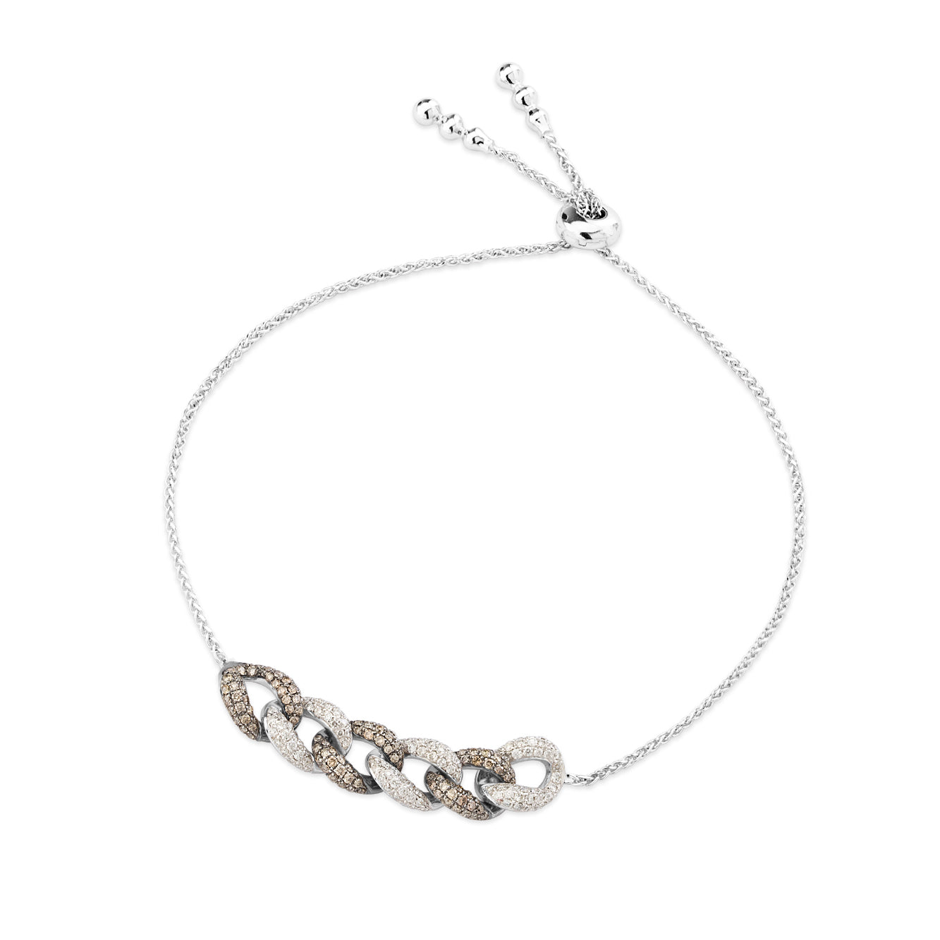 SLIDER CHAIN DIAMOND BRACELET