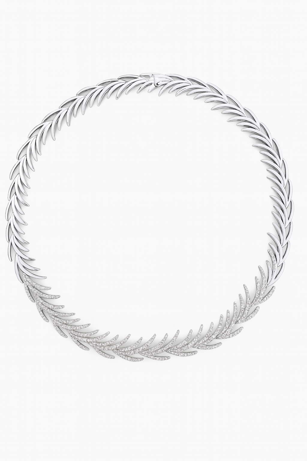 LAUREL DIAMOND STATEMENT NECKLACE