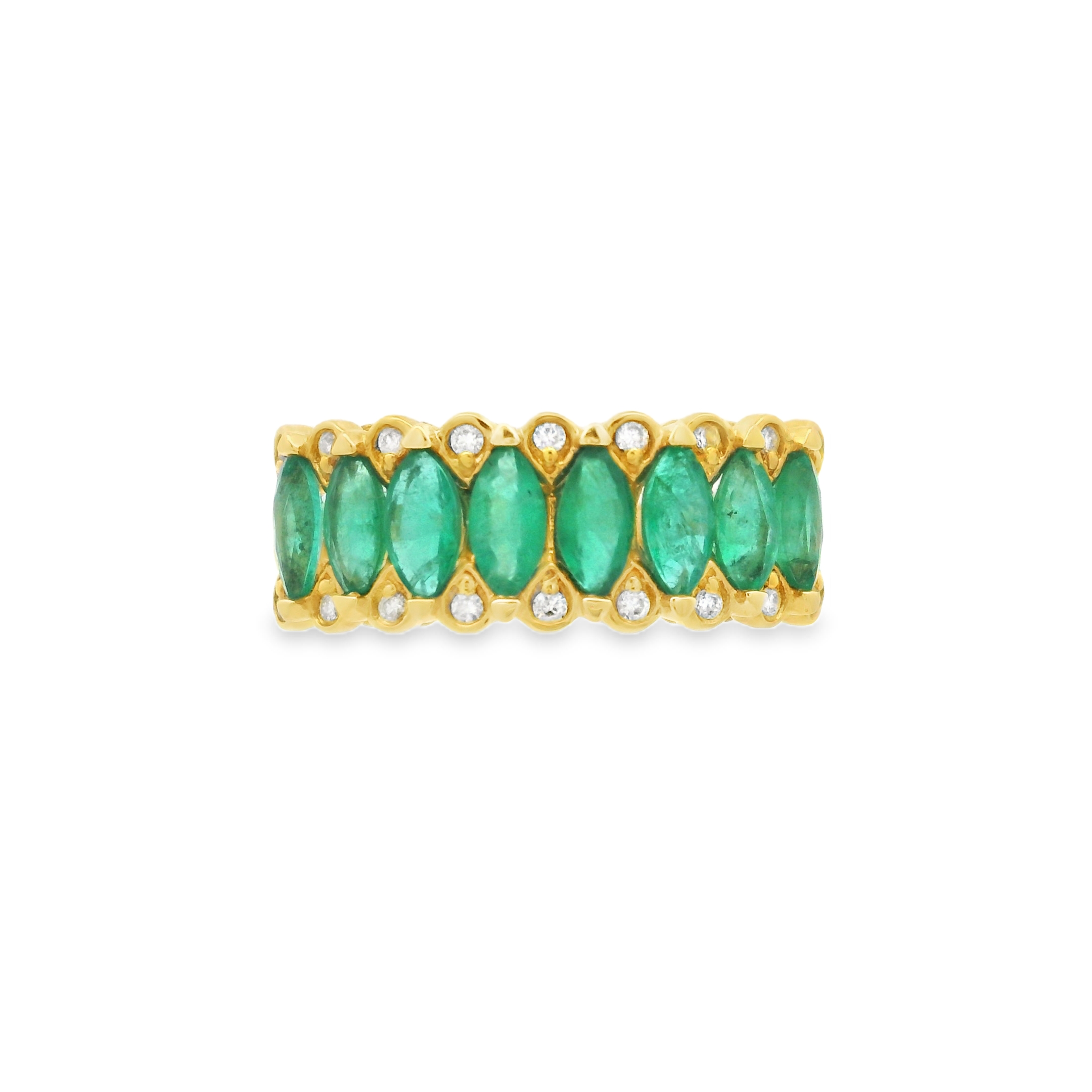 MARQUISE EMERALD RING