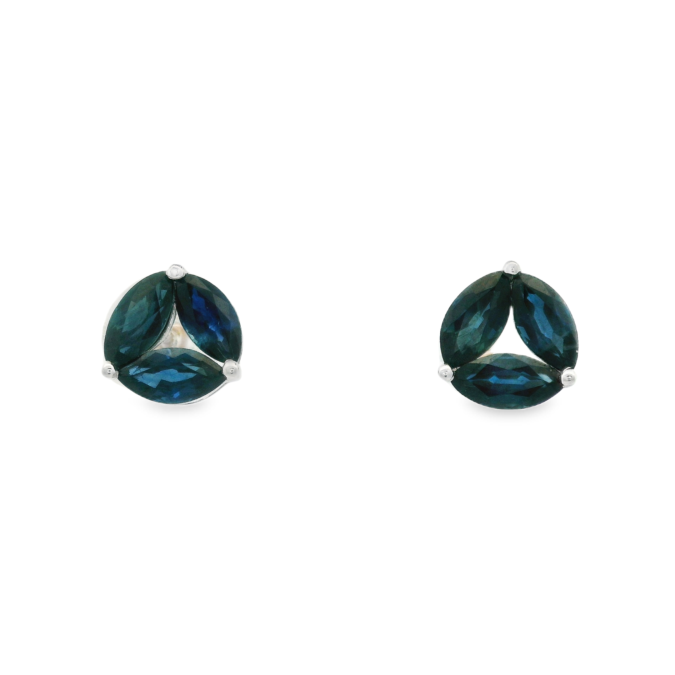 MARQUISE SAPPHIRE STUDS