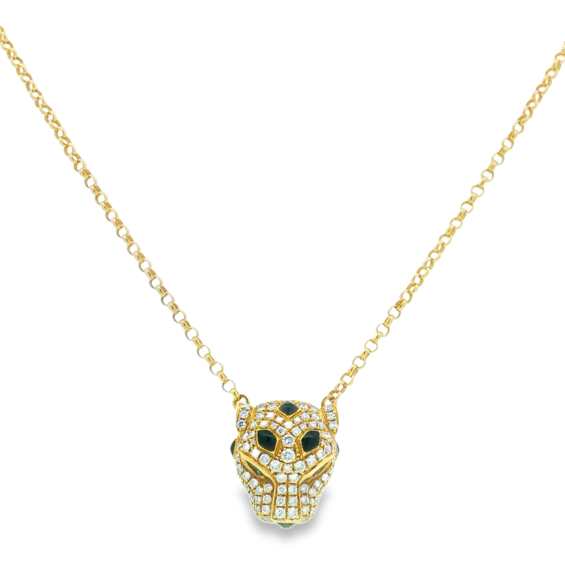 PANTHERE PENDANT NECKLACE