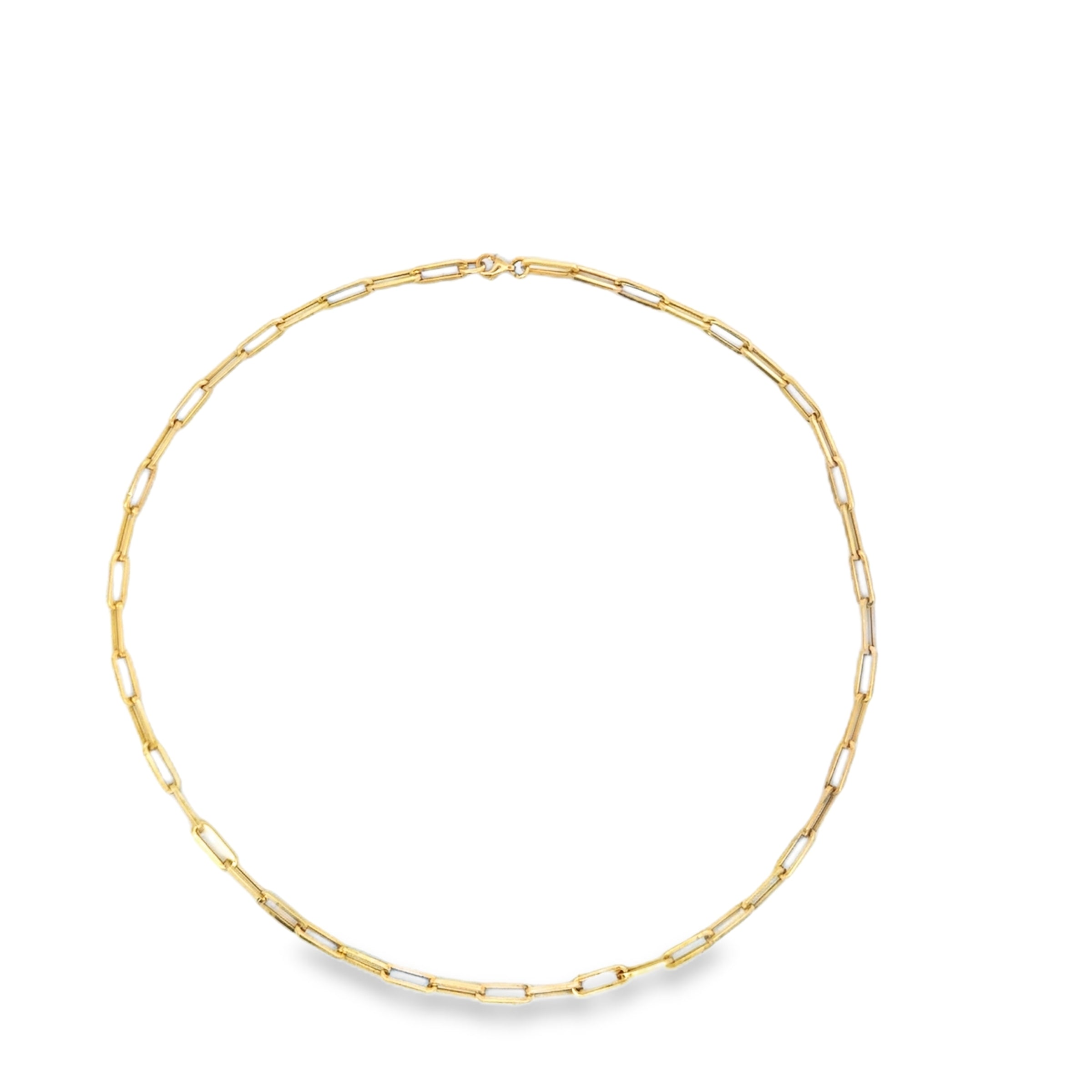 PAPERCLIP CHAIN NECKLACE