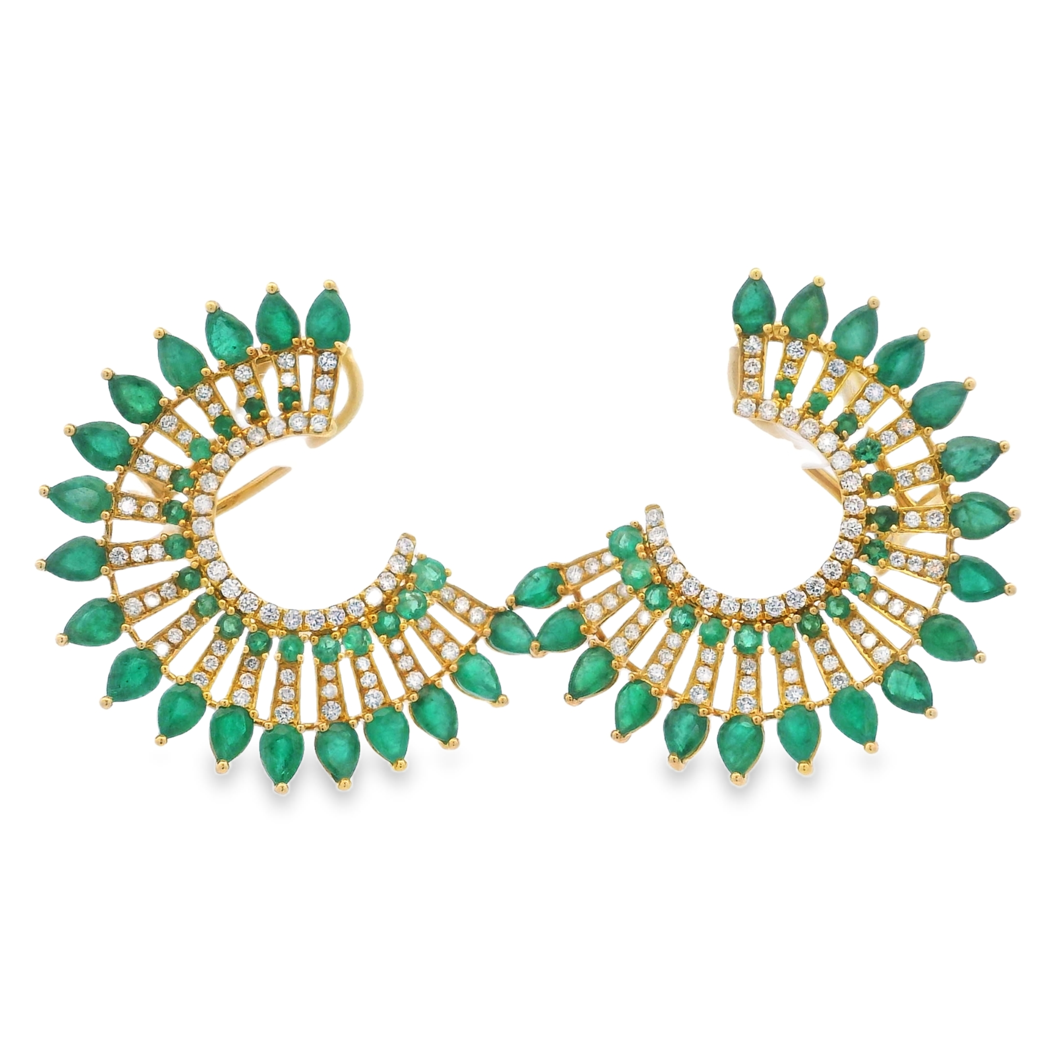 SOLEIA EMERALD EARRINGS