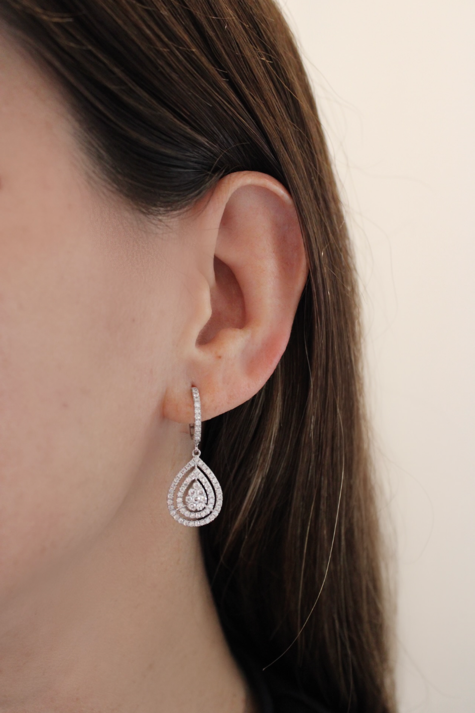 DIAMOND DANGLE EARRINGS