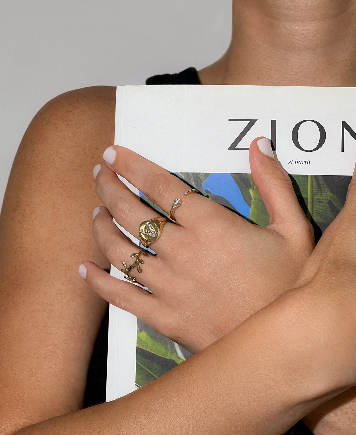 LEAF DISCONNECTED RING