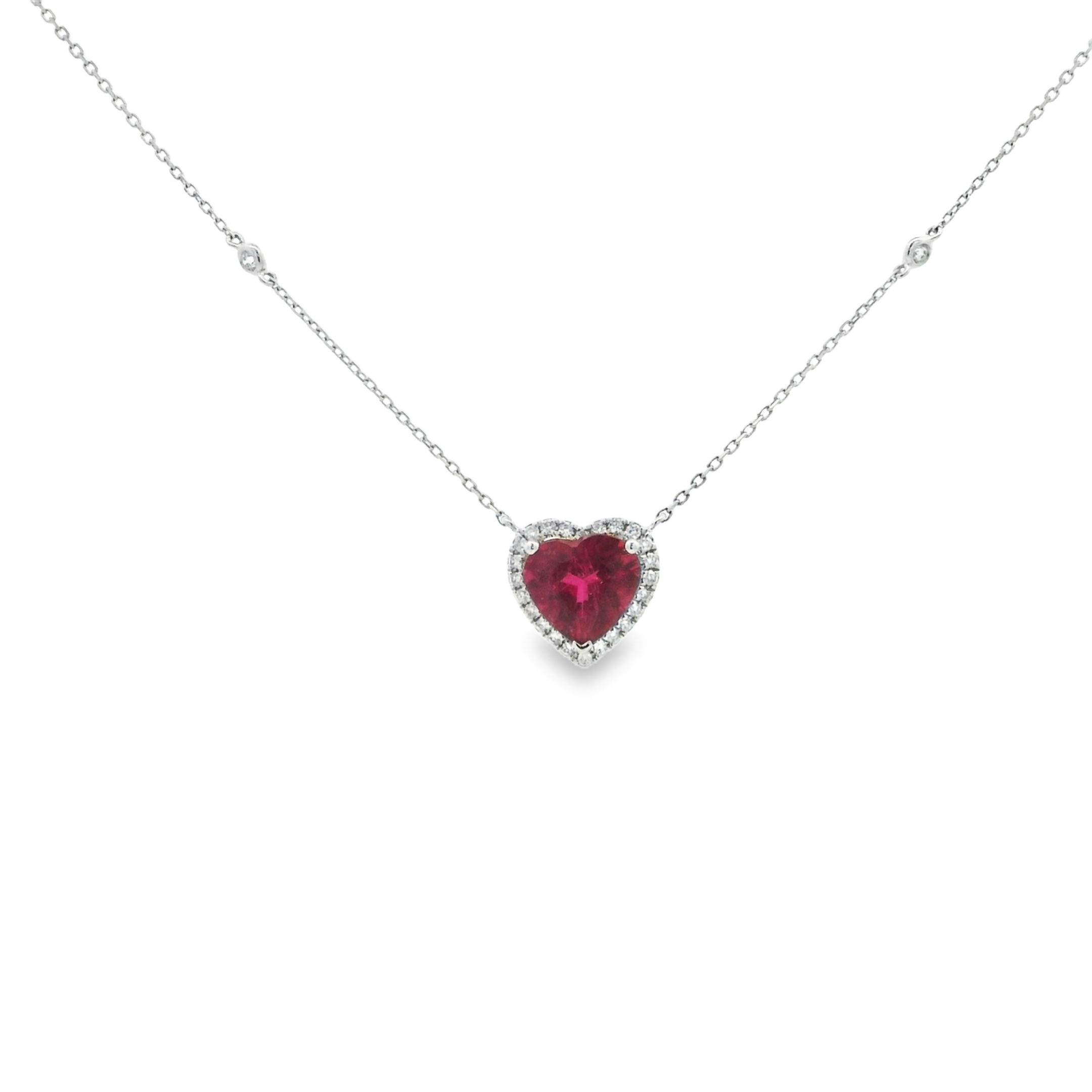 TOURMALINE HEART PENDANT