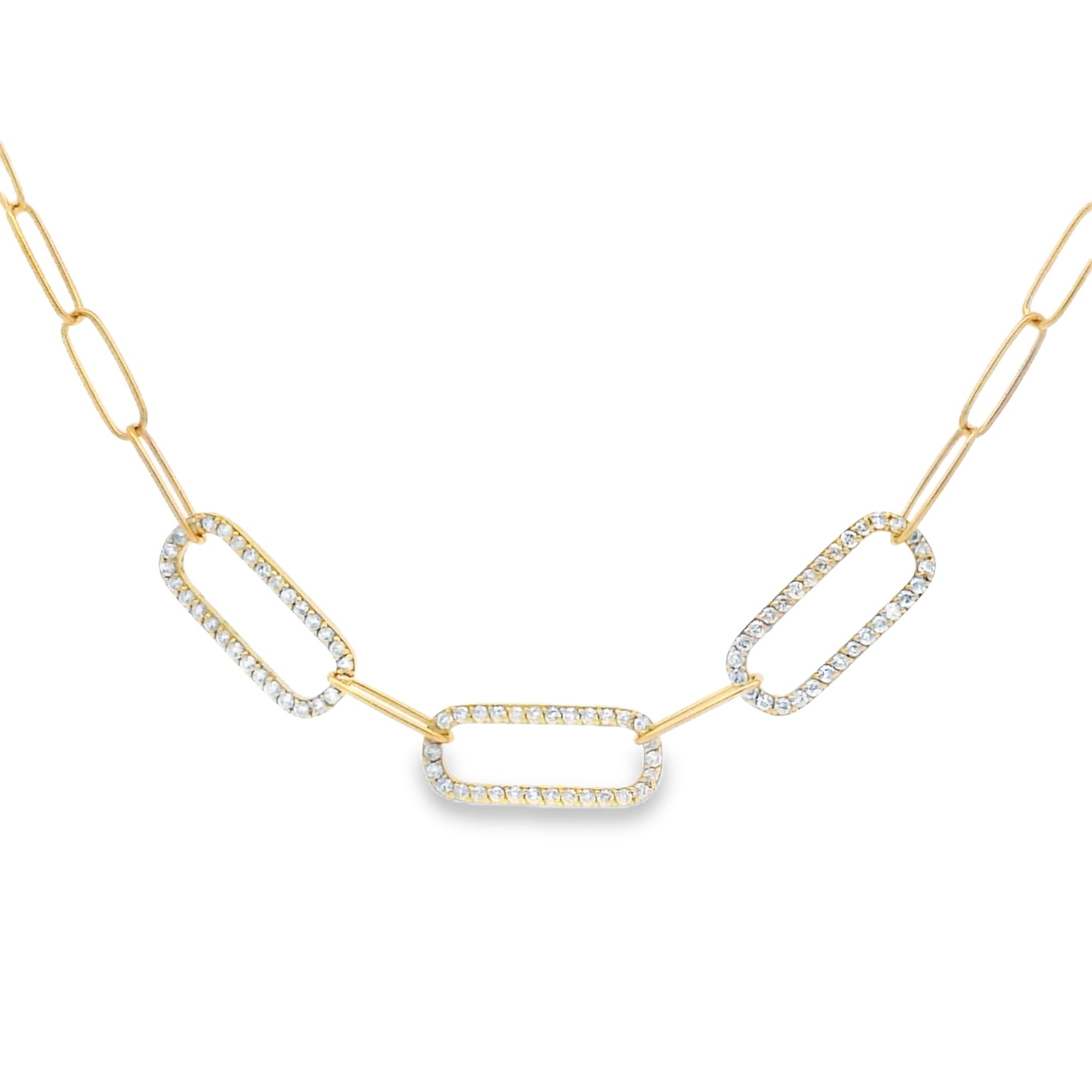 DIAMOND CHAIN ADJUSTABLE NECKLACE