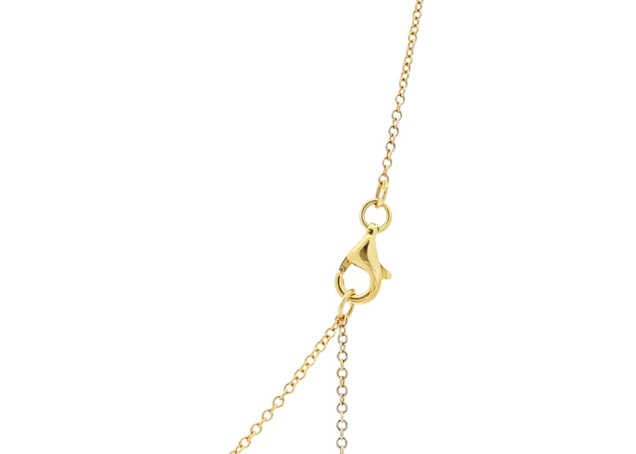 DIAMOND SINGLE CHAIN ADJUSTABLE NECKLACE.