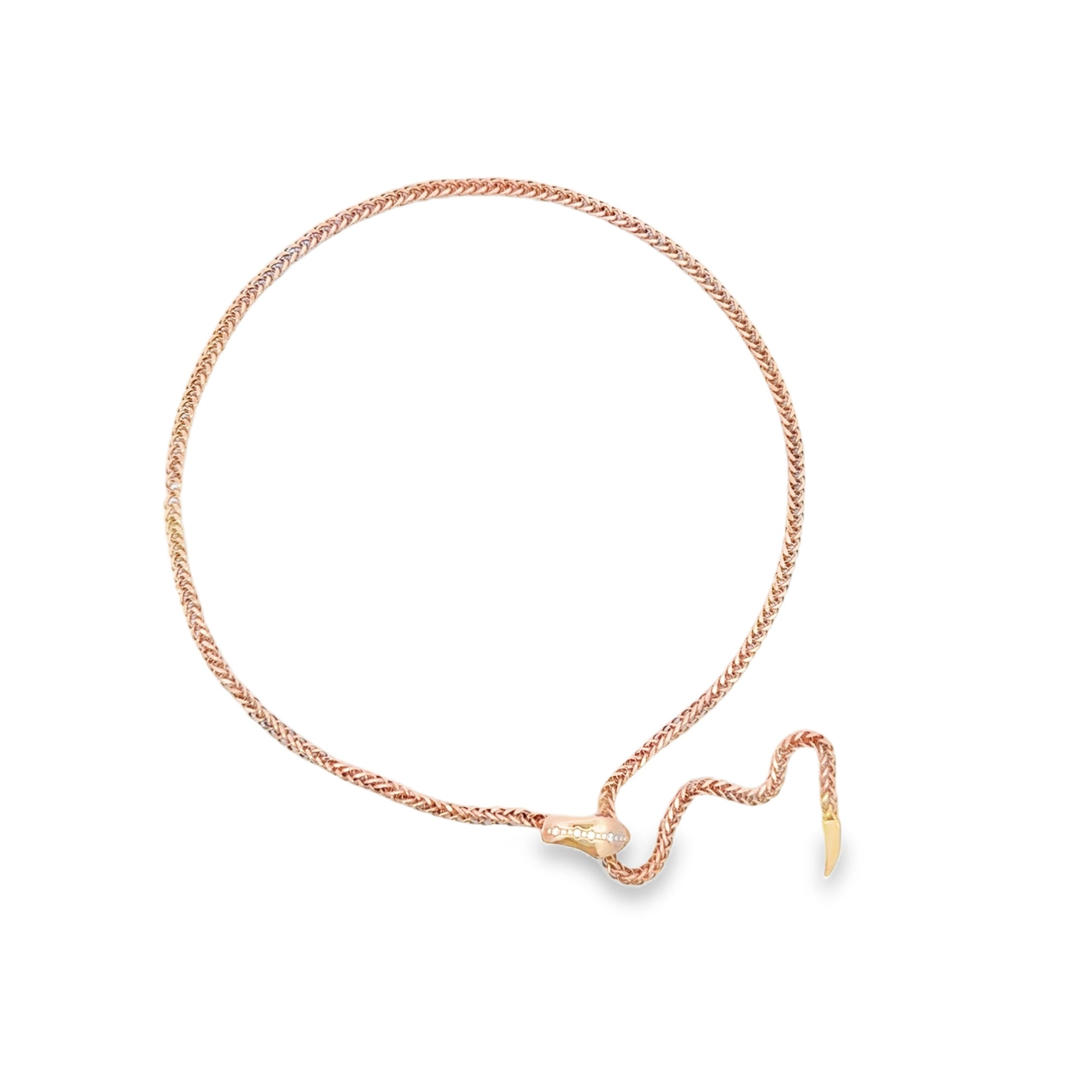 SNAKE ADJUSTABLE NECKLACE