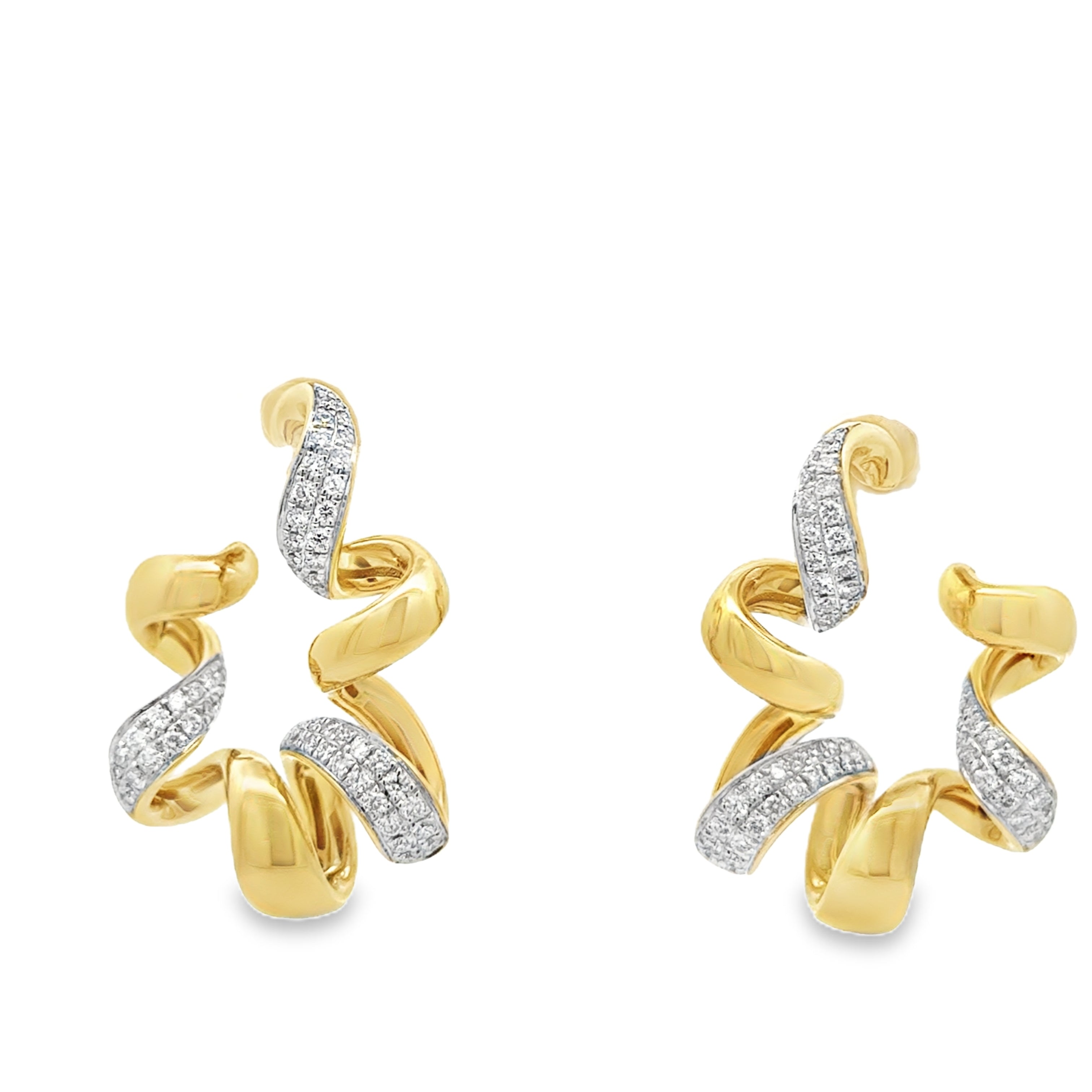 RETRO DAZZ DIAMOND EARRINGS