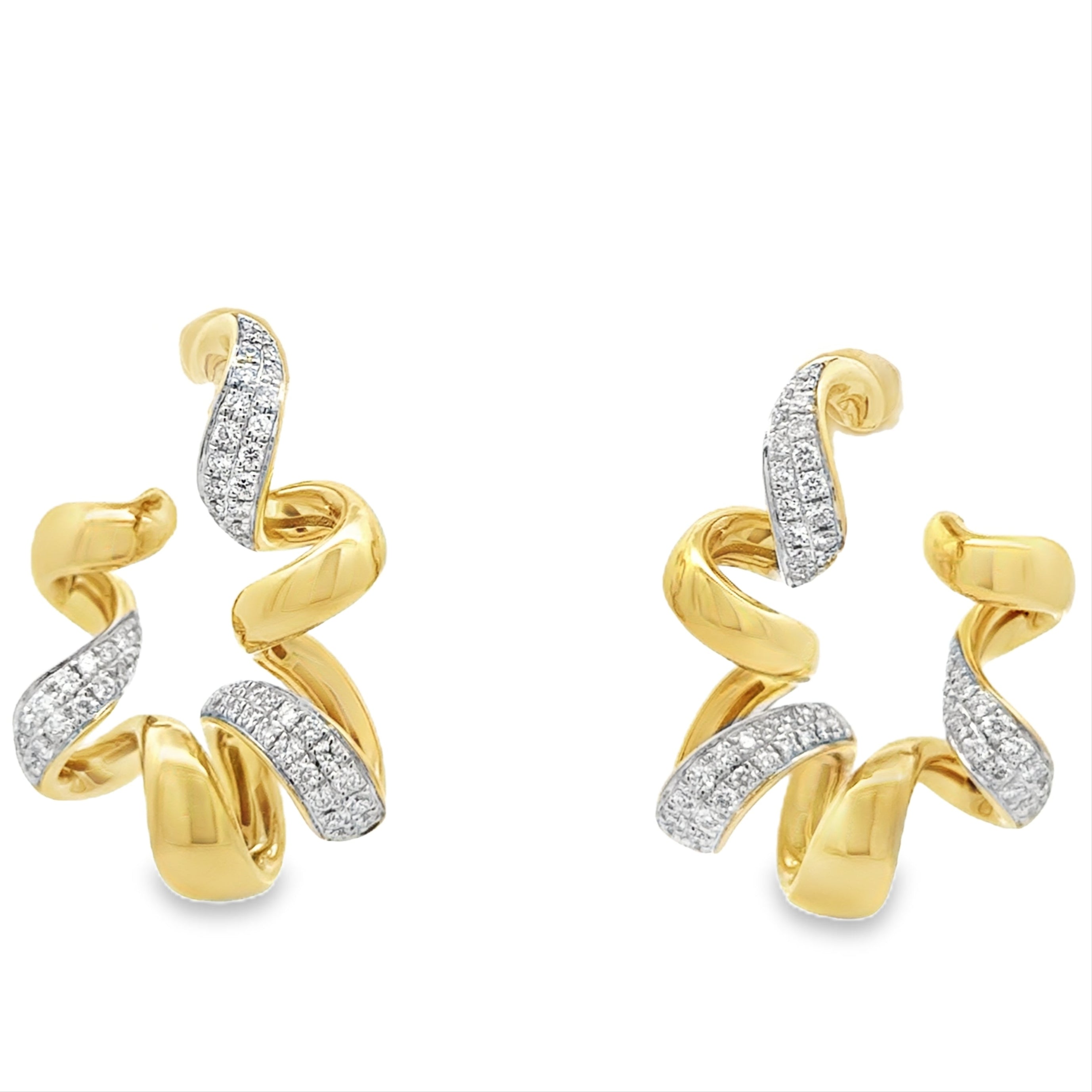 RETRO DAZZ DIAMOND EARRINGS